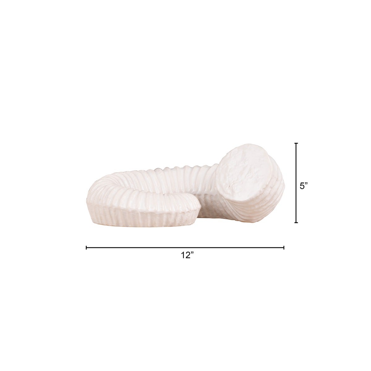 Snails Pace (White) Ceramic Home Decor