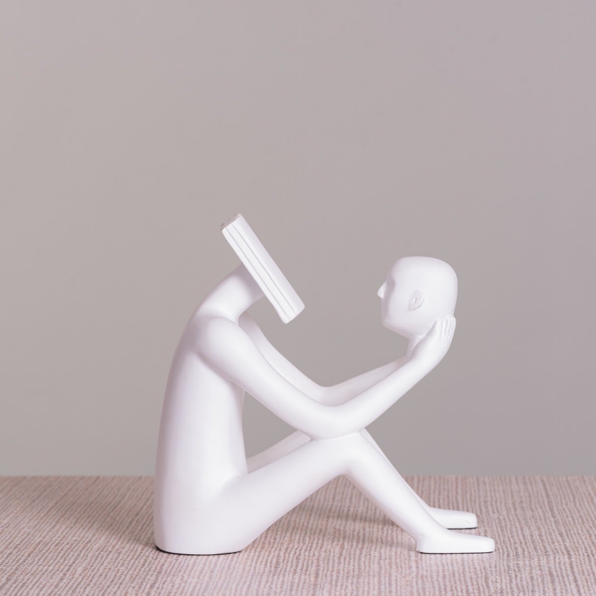 Read To Me (White) Resin Home Decor