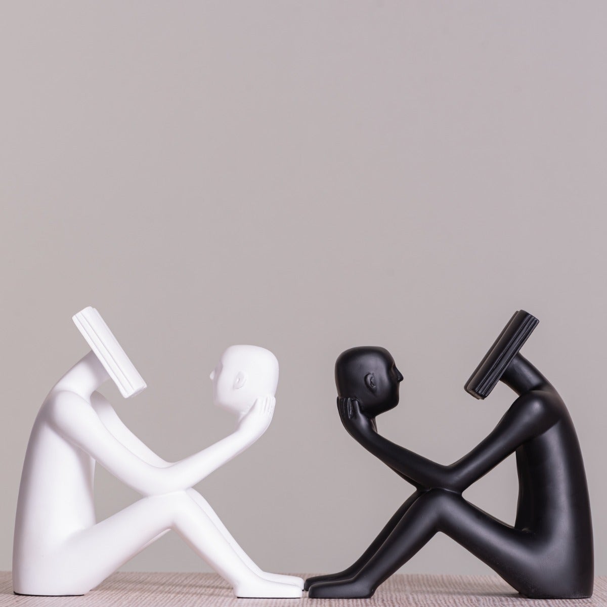 Read To Me (White) Resin Home Decor