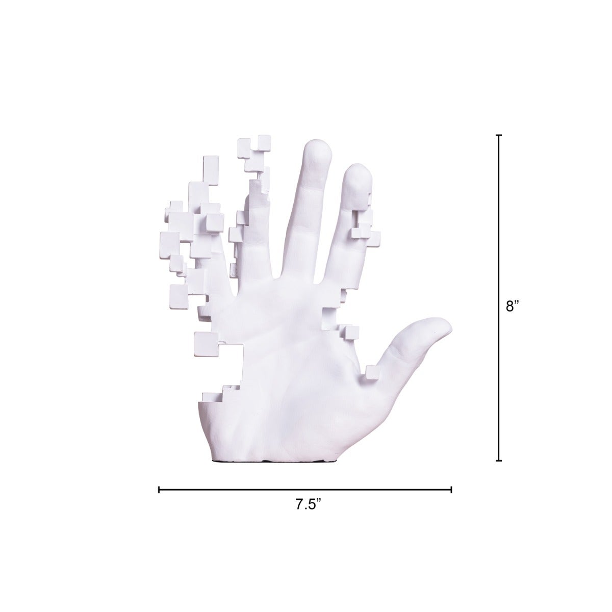 Unlocked (Small, White) Resin Home Decor