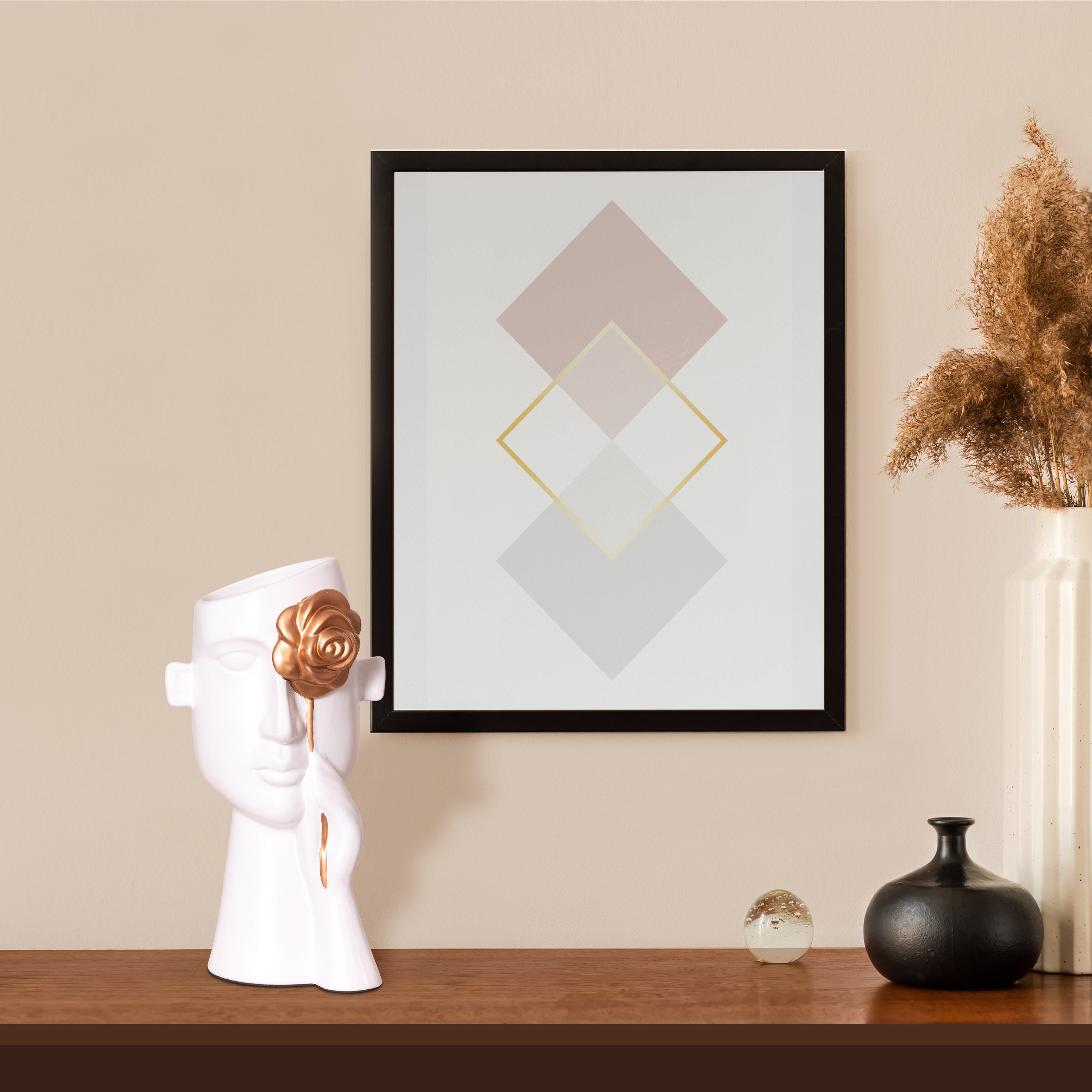 Forever Rose (White) Ceramic Vase