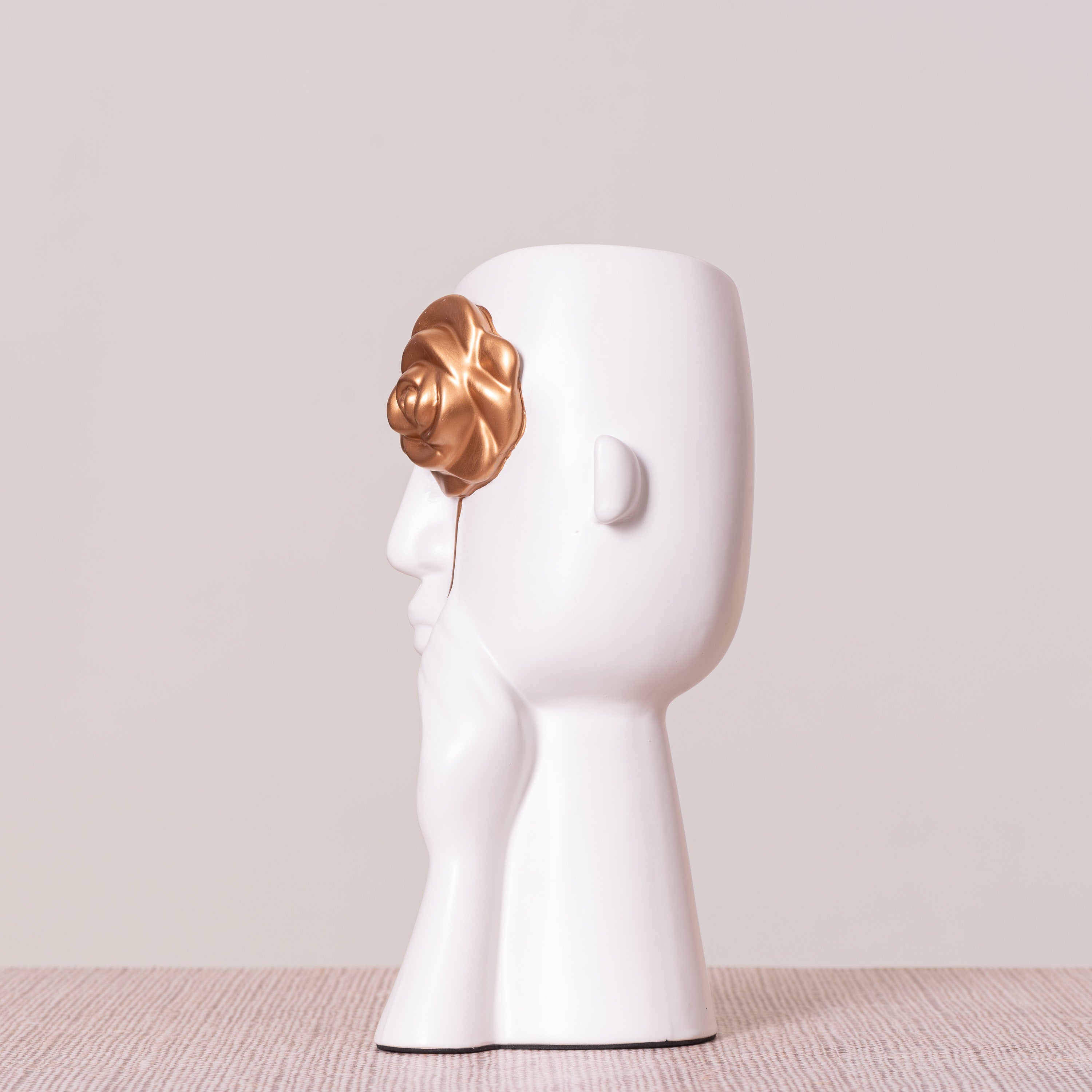 Forever Rose (White) Ceramic Vase