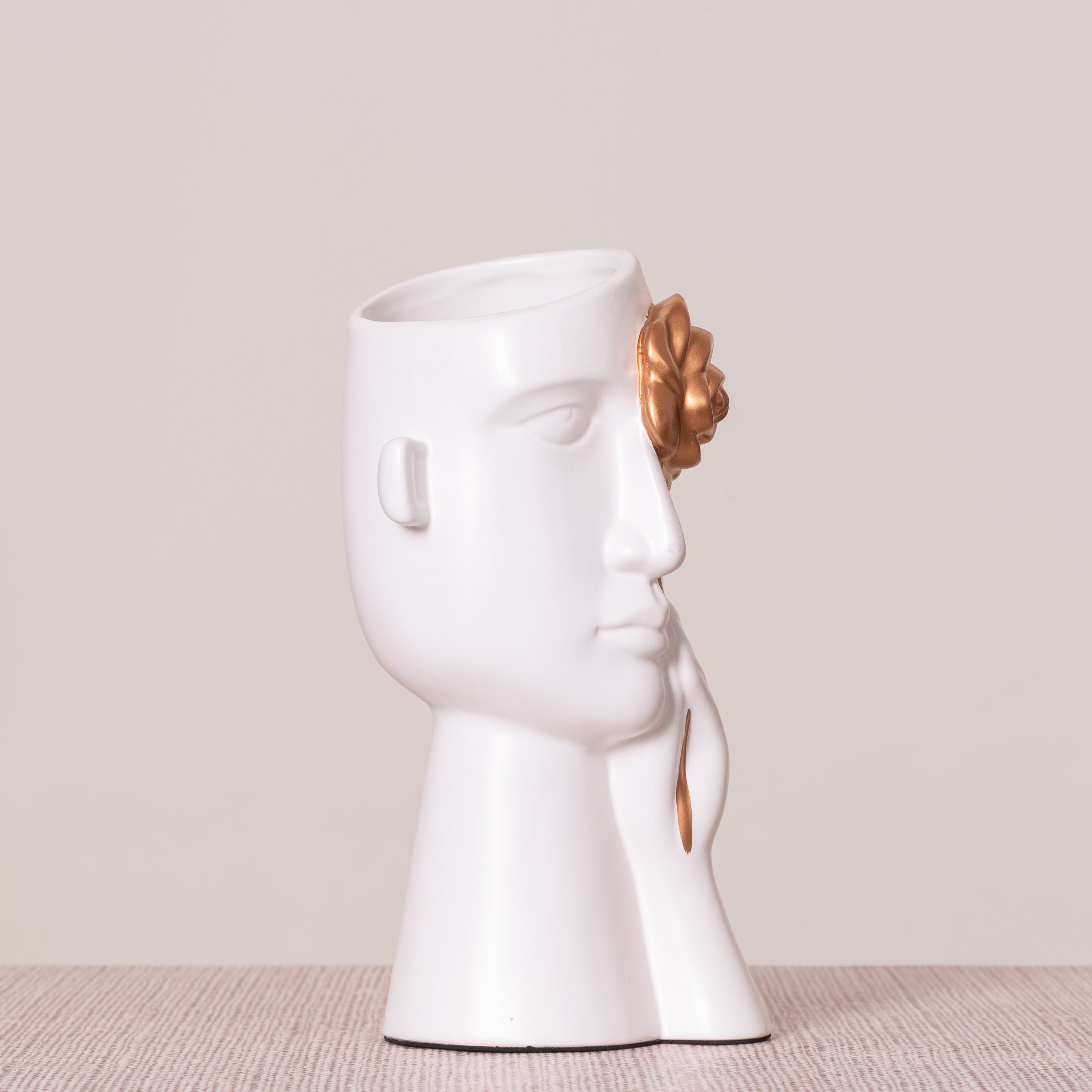 Forever Rose (White) Ceramic Vase