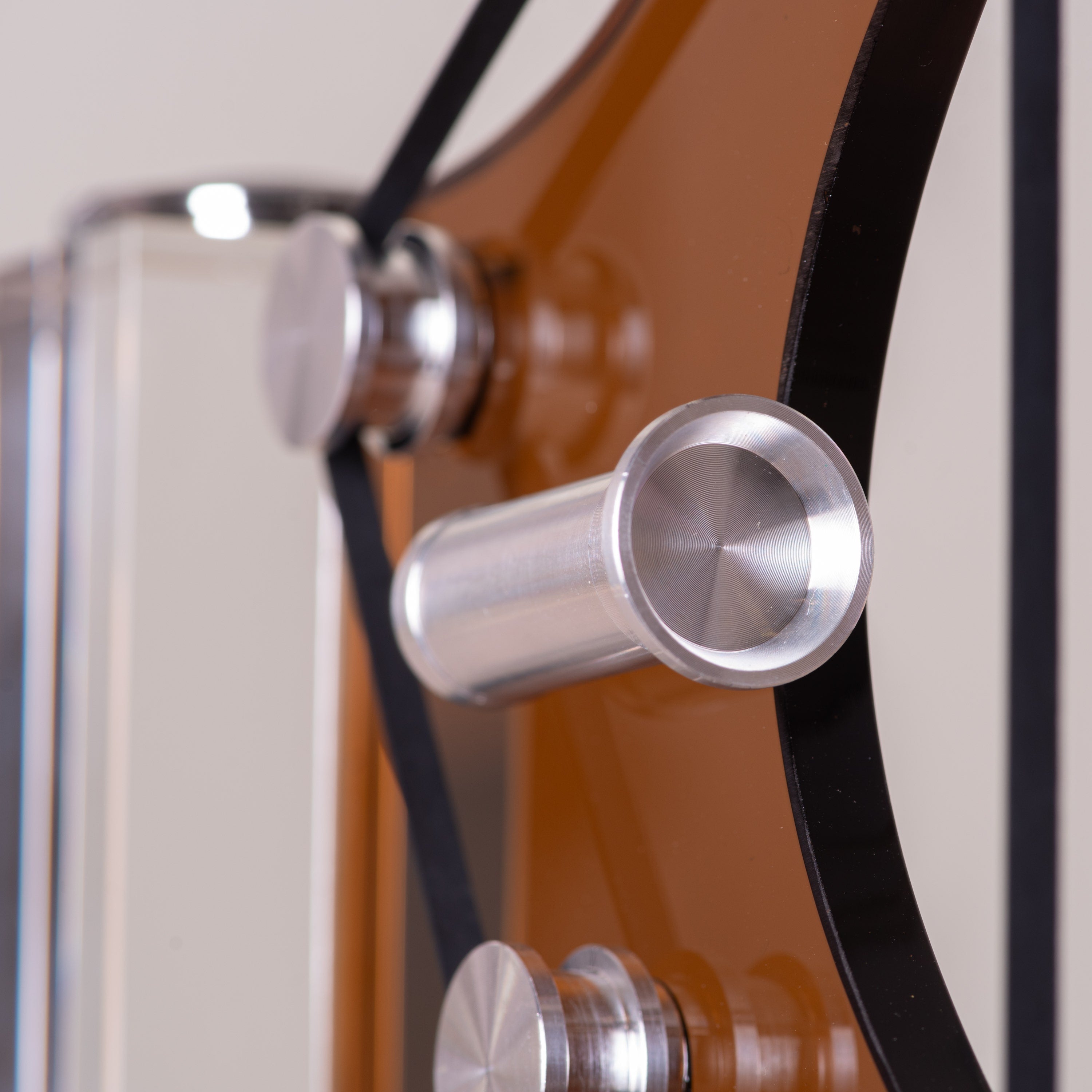 Movie Mania (Chrome/Brown) Glass Home Decor