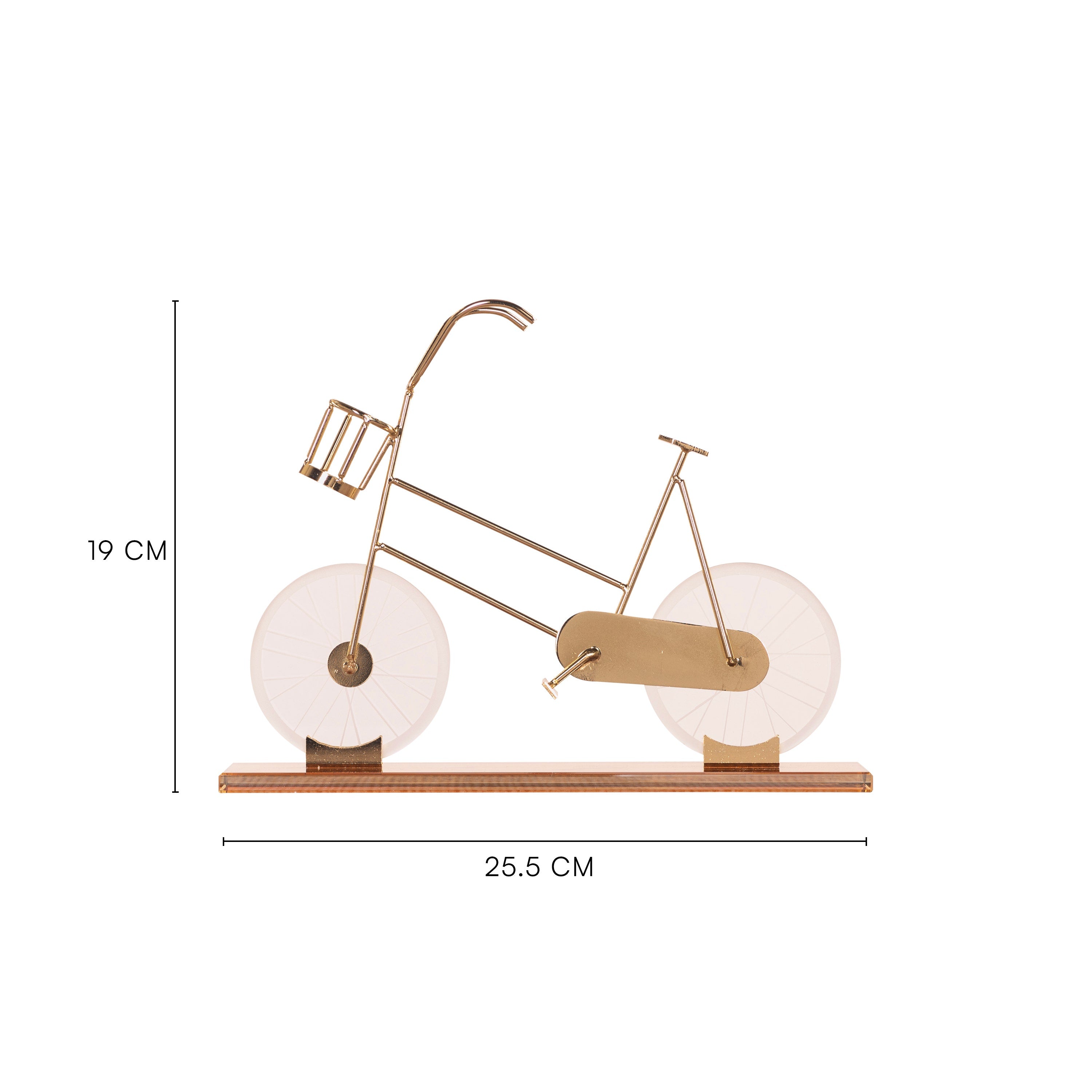 Soul Spin (Gold, Clear) Glass Home Decor