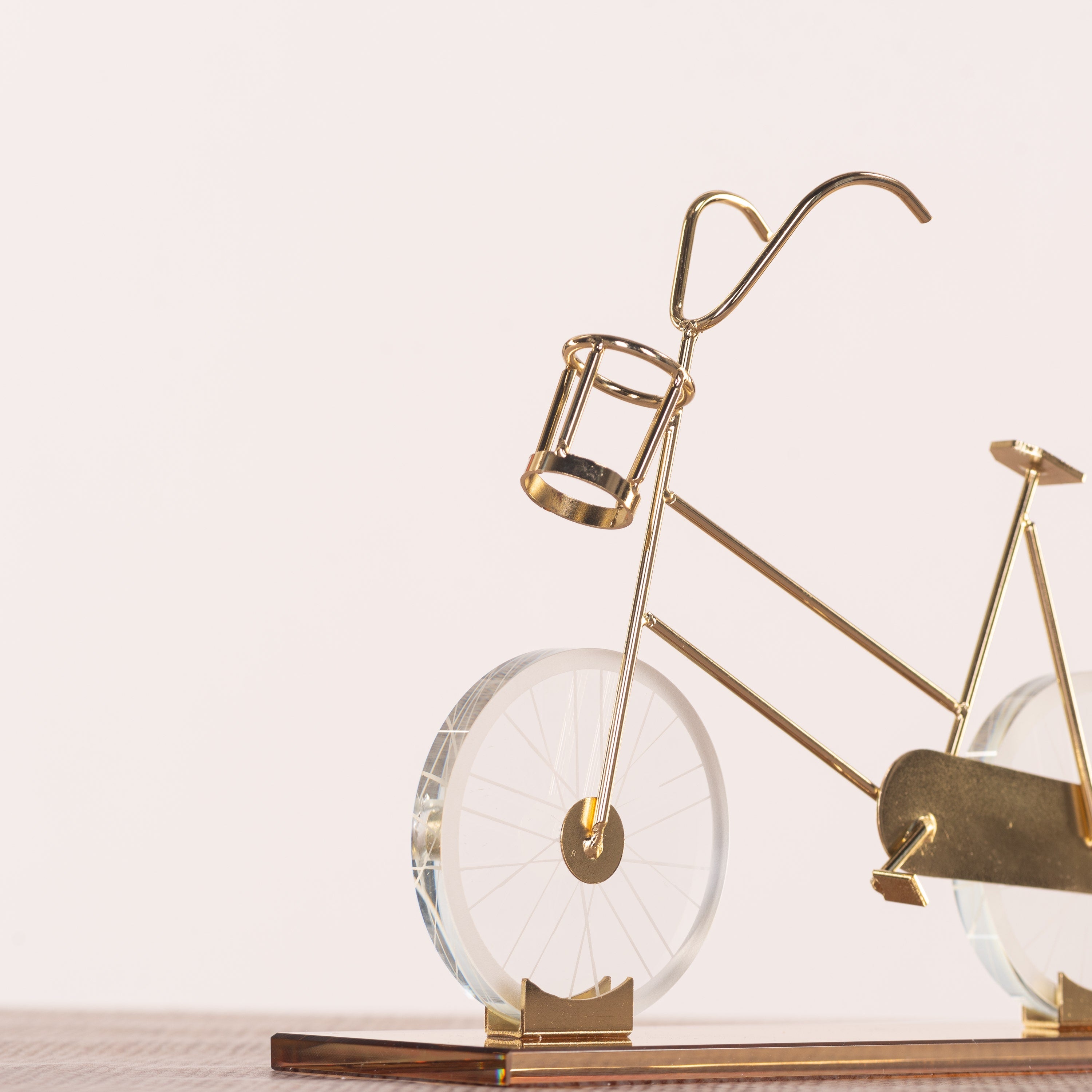 Soul Spin (Gold, Clear) Glass Home Decor