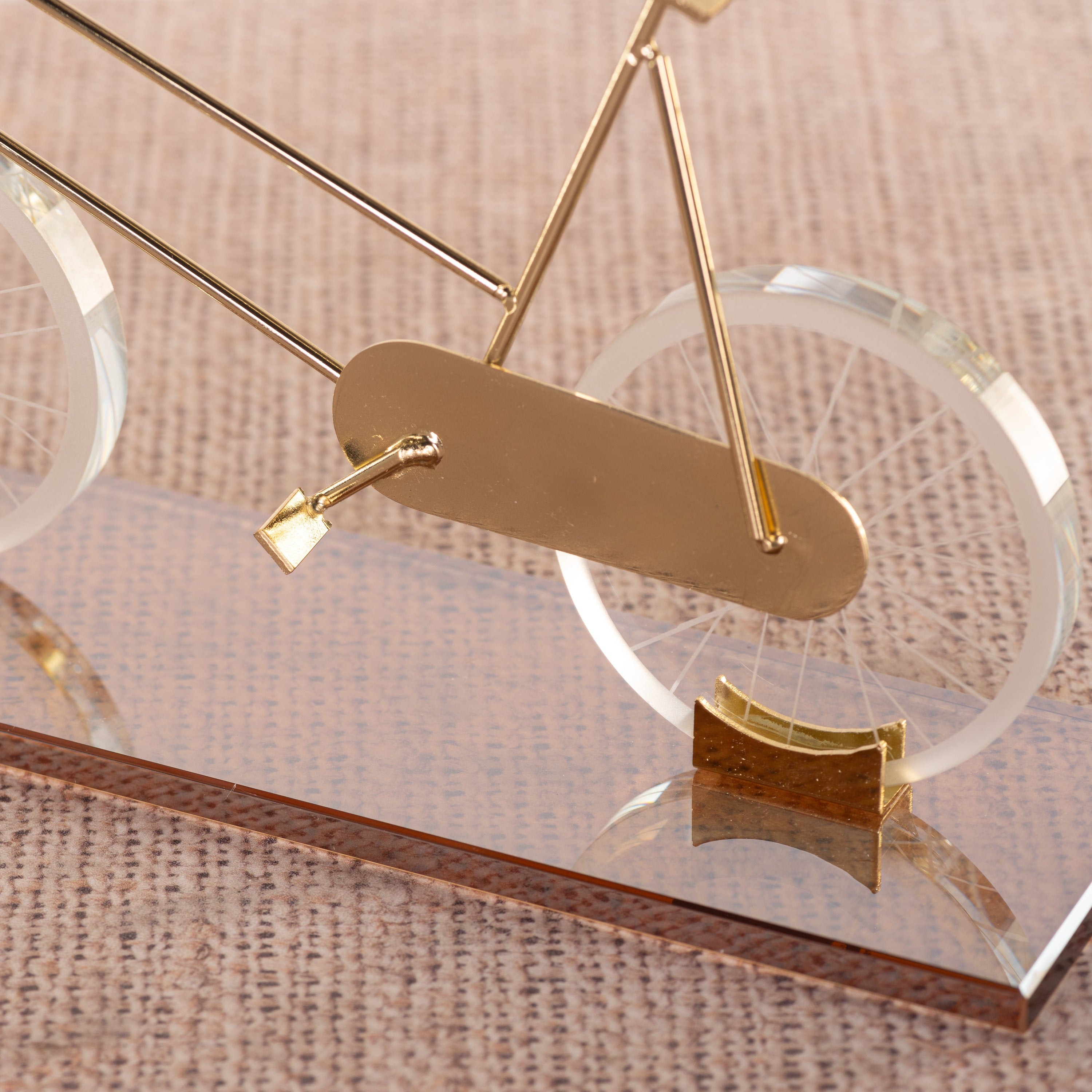 Soul Spin (Gold, Clear) Glass Home Decor