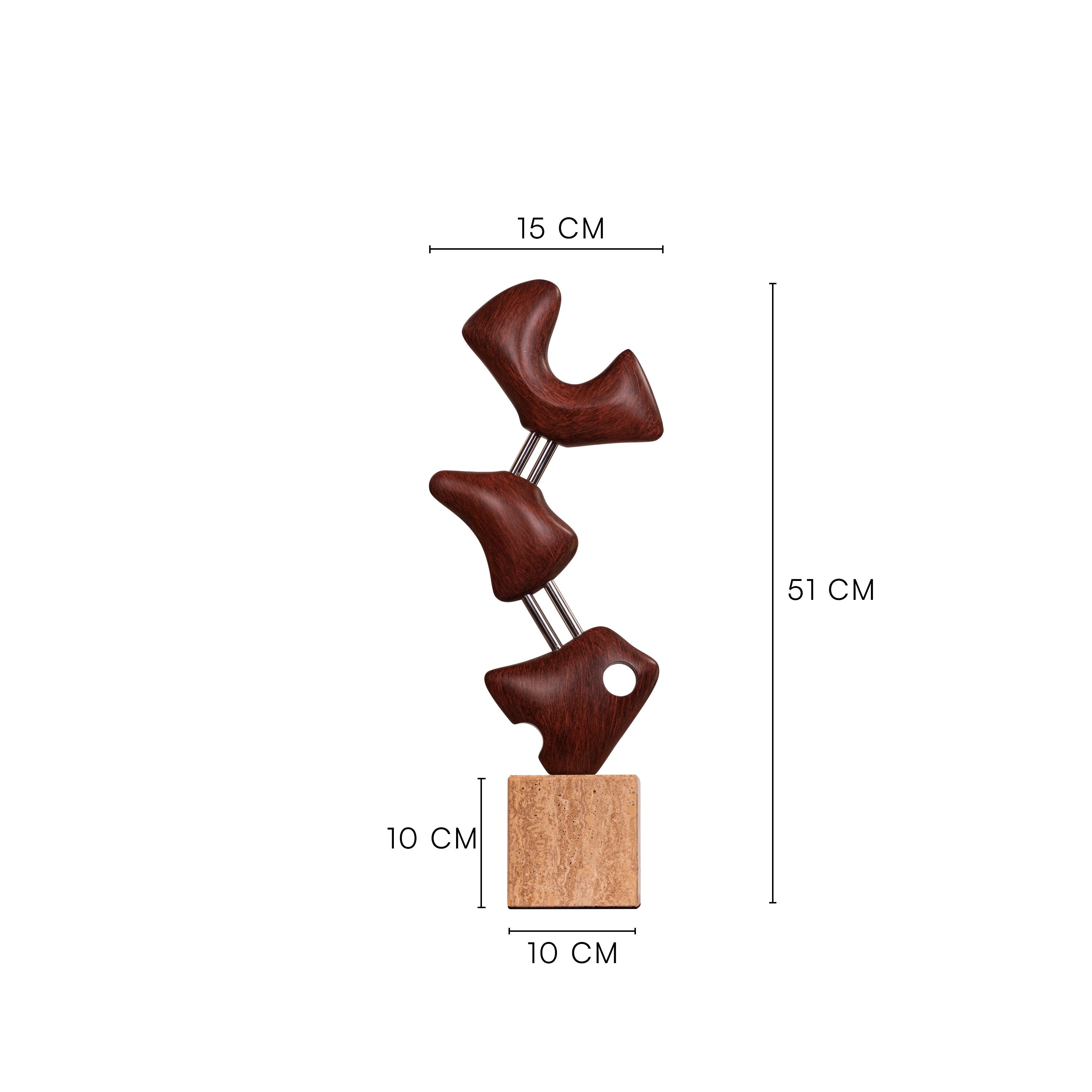 Linked Drift (Brown) Home Decor