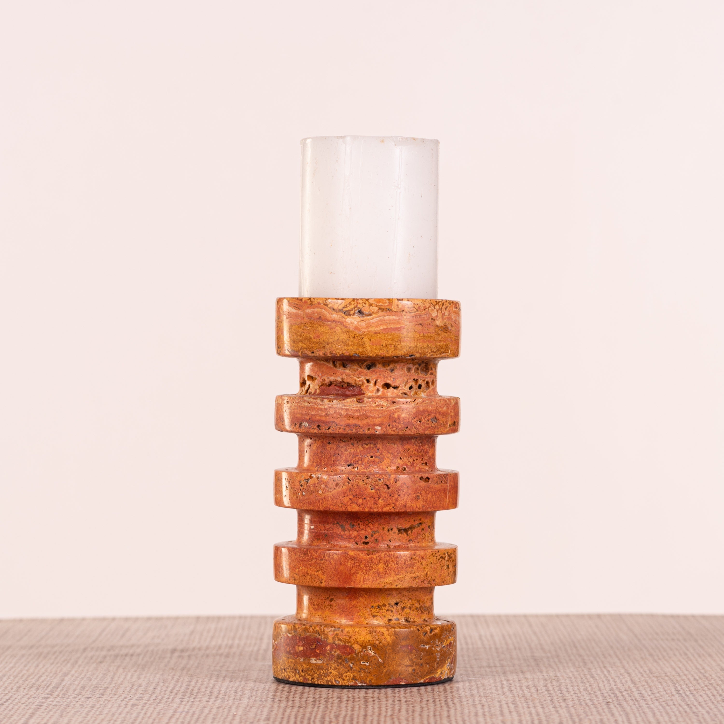 Layered Rust (Red, Large) Home Decor