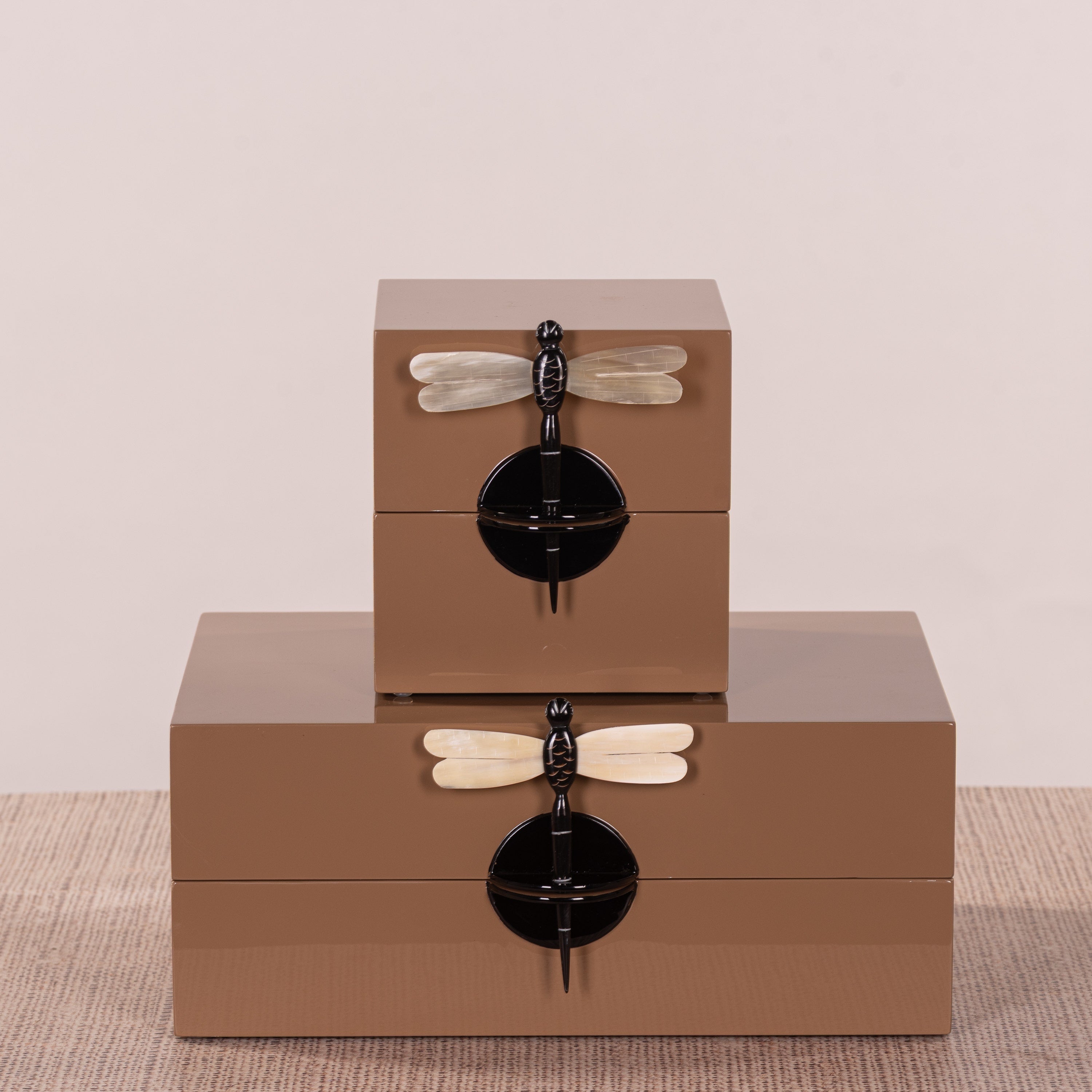 Wings Remembered (Large, Brown) Wooden Decorative Box