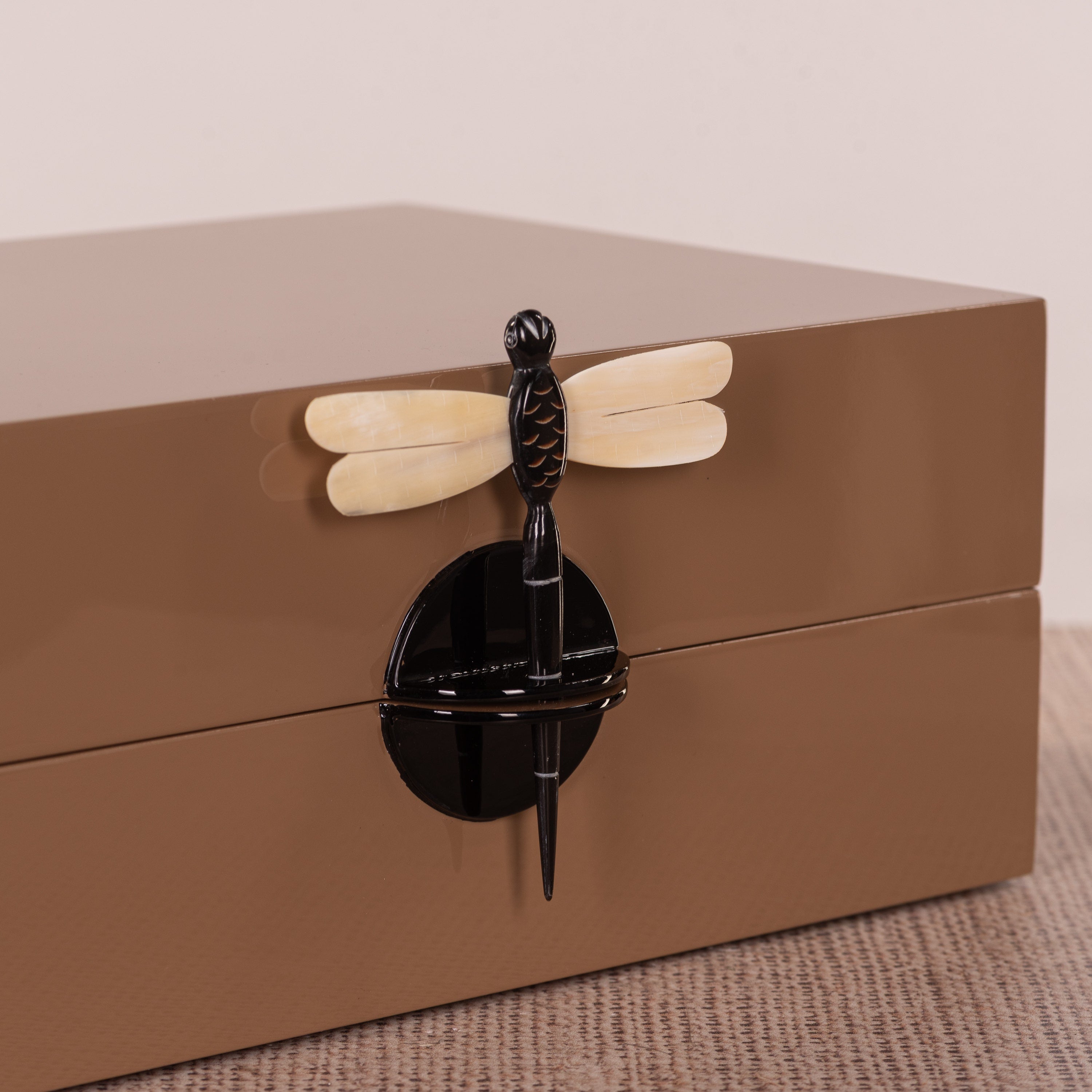 Wings Remembered (Large, Brown) Wooden Decorative Box