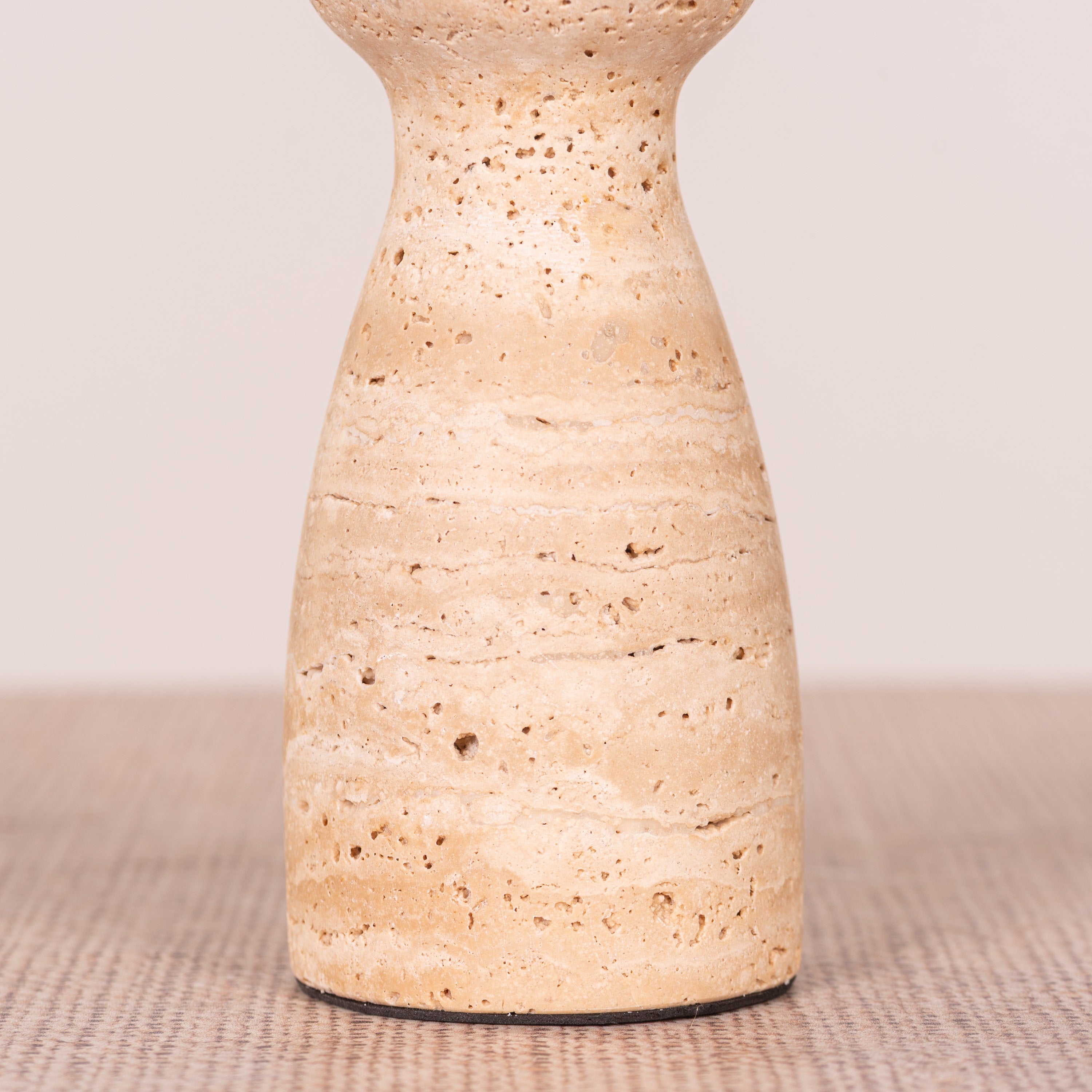 Otherly Love (Large, Beige) Marble Candle Holder