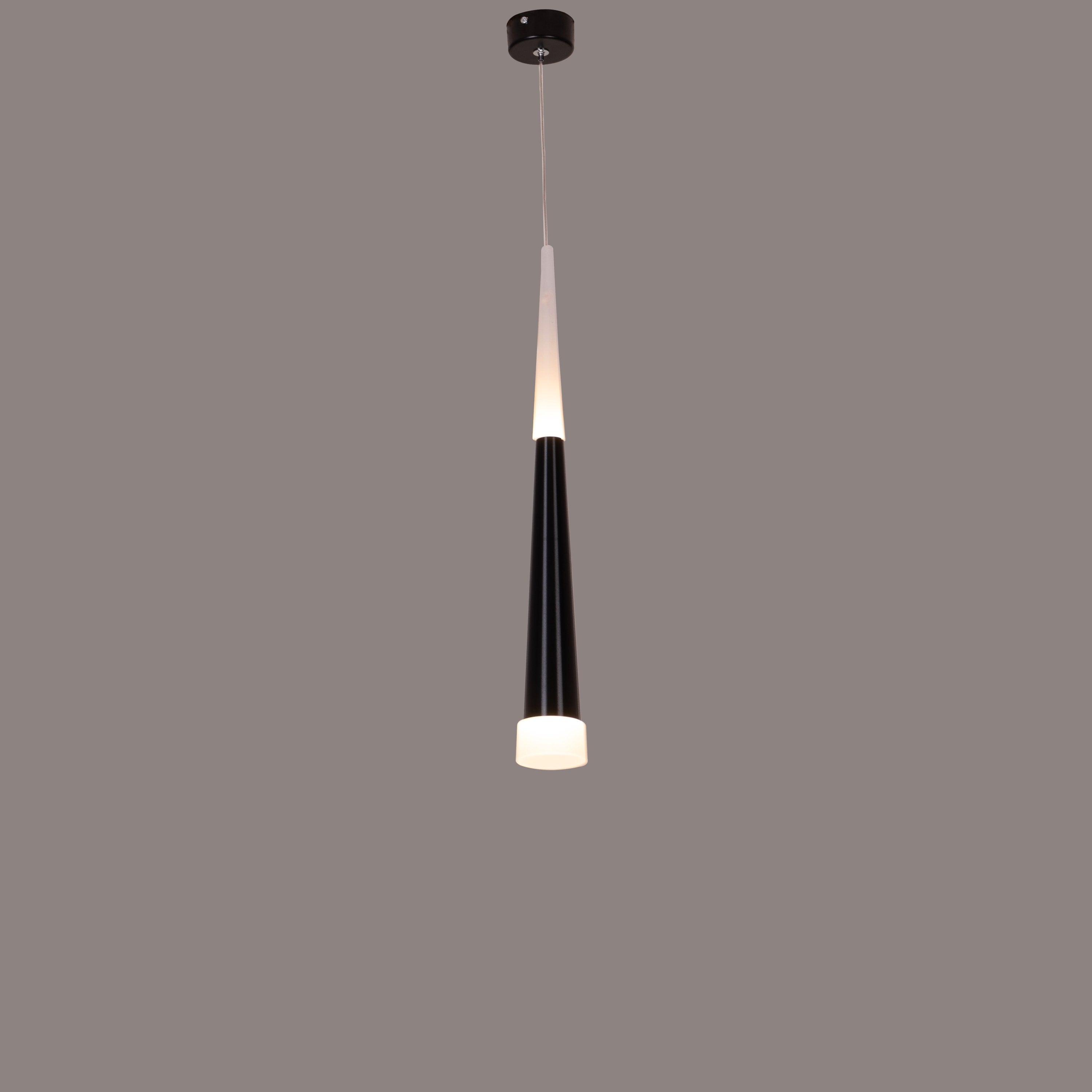 Aura- 05W Black (3000K) LED Designer Series Pendant (DL01-10030)