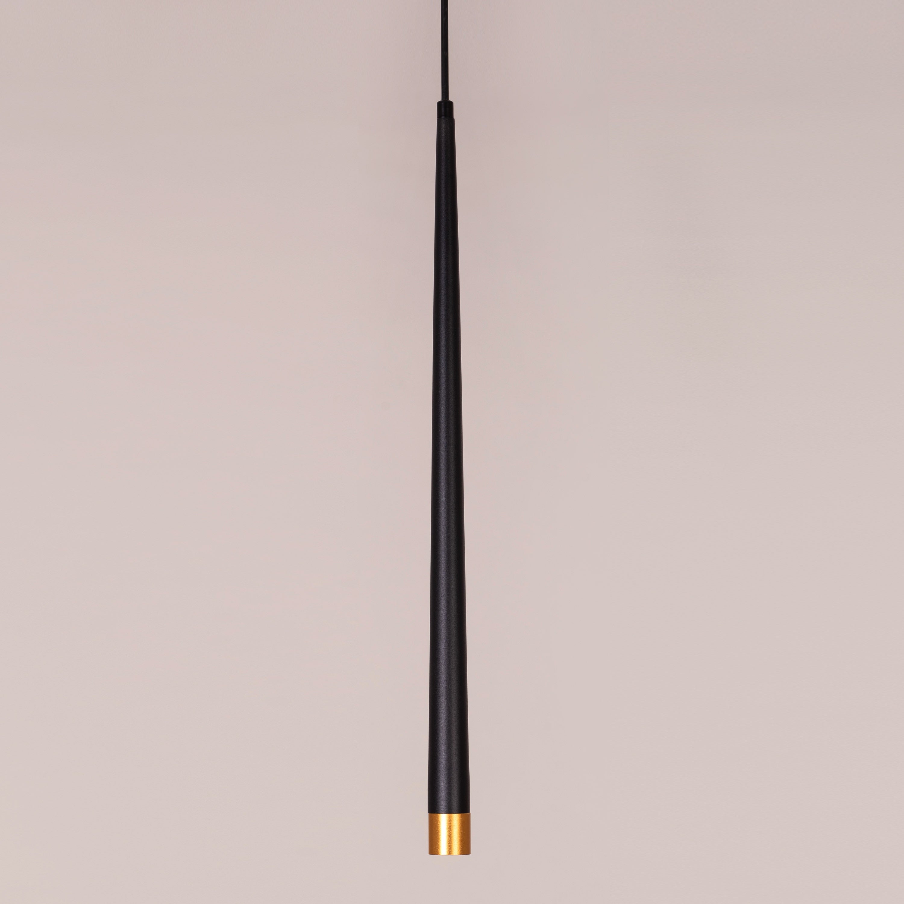 Aura- 03W Black (3000K) LED Designer Series Pendant (DL01-10031)