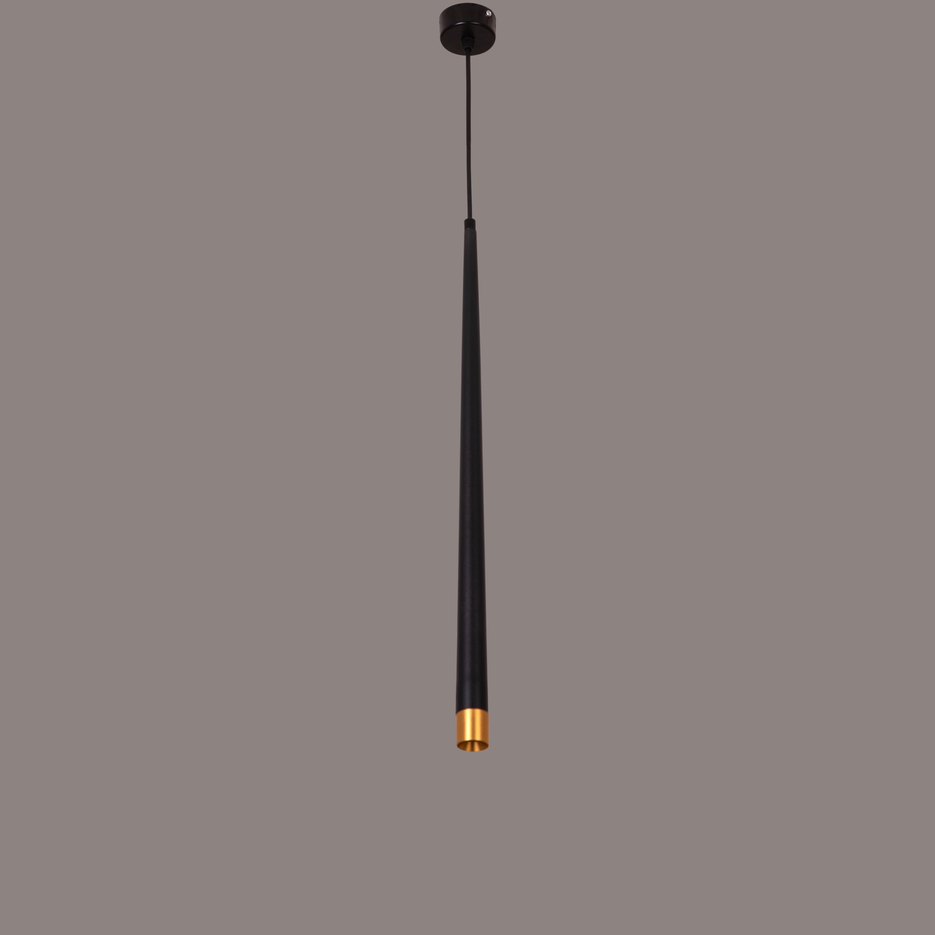 Aura- 03W Black (3000K) LED Designer Series Pendant (DL01-10031)
