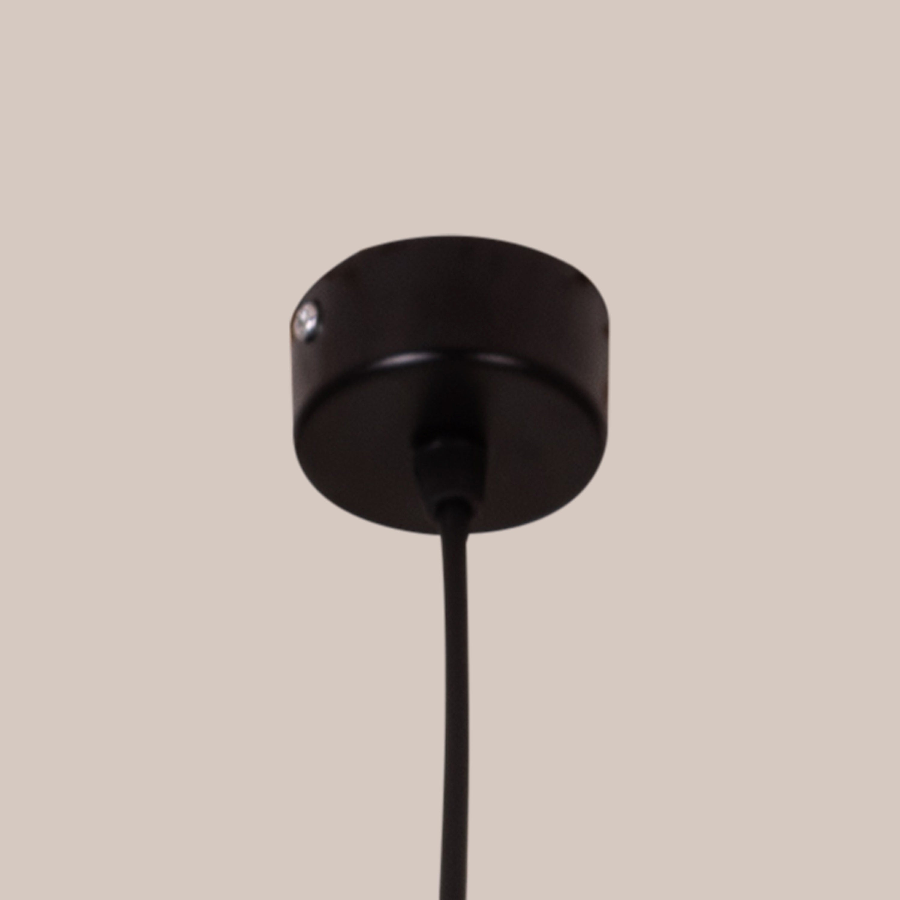 Aura- 03W Black (3000K) LED Designer Series Pendant (DL01-10032)