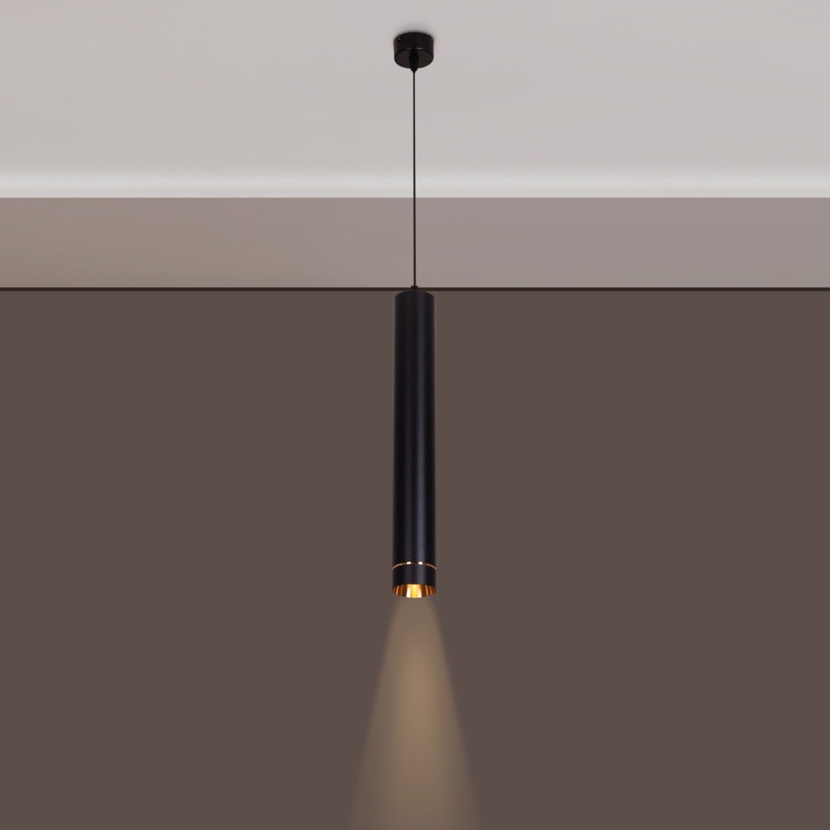 Asia- 3W Black (3000K) LED Designer Series Pendant (DL01-10097)
