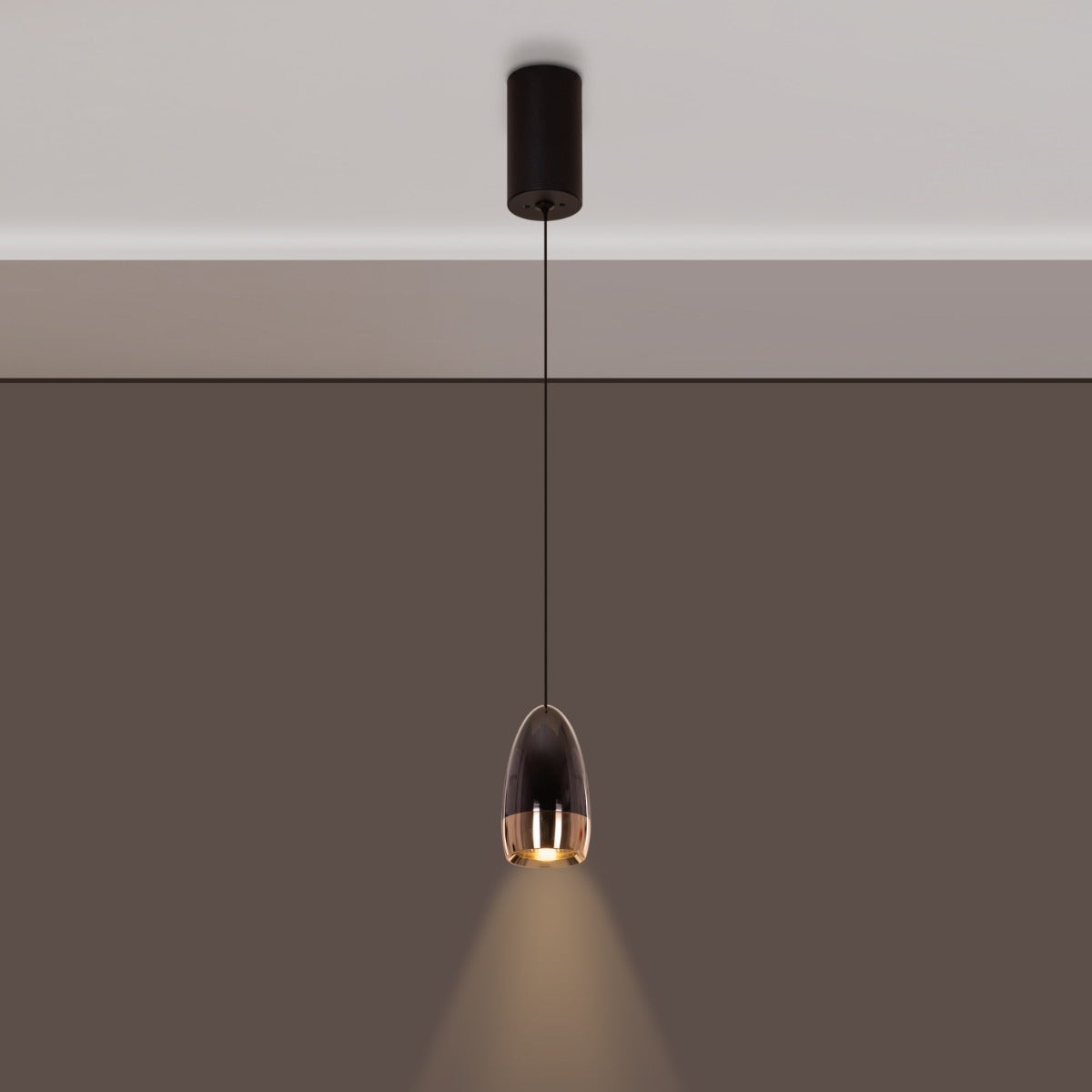 Ariana- 3W Black (Warm White) LED Designer Series Pendant (DL01-10168)