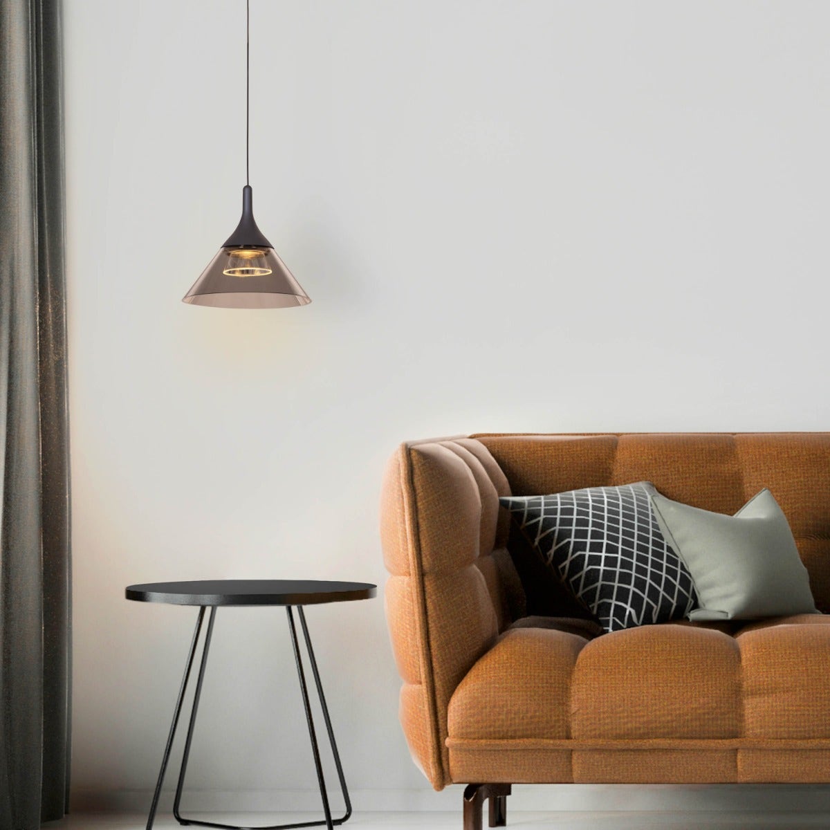 Angelina- 3W Grey (Warm White) LED Designer Series Pendant (DL01-10170)