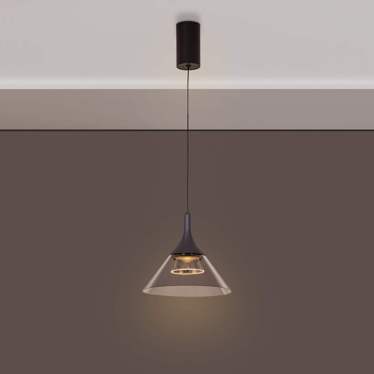 Angelina- 3W Grey (Warm White) LED Designer Series Pendant (DL01-10170)