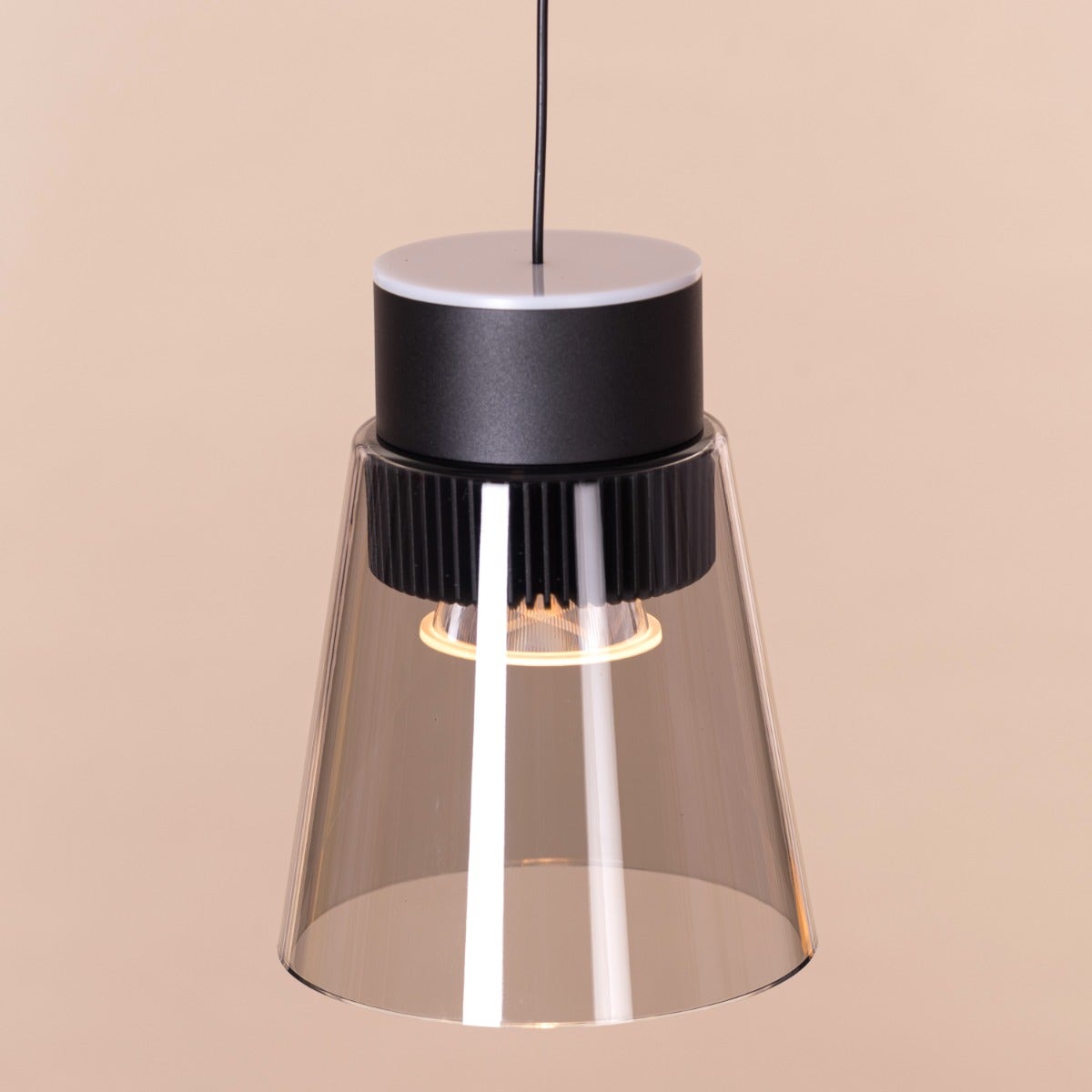 Paros- 3W Smokey Grey (3000K) LED Designer Series Pendant (DL01-10339)