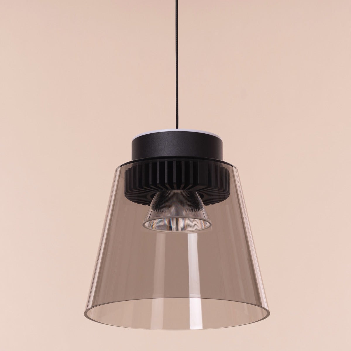 Paros- 7W Smokey Grey (3000K) LED Designer Series Pendant (DL01-10341)