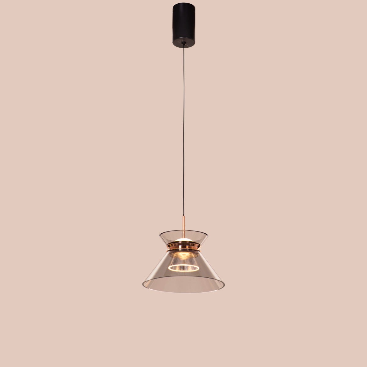 Persis- 7W Smokey Grey (3000K) LED Designer Series Pendant (DL01-10343)