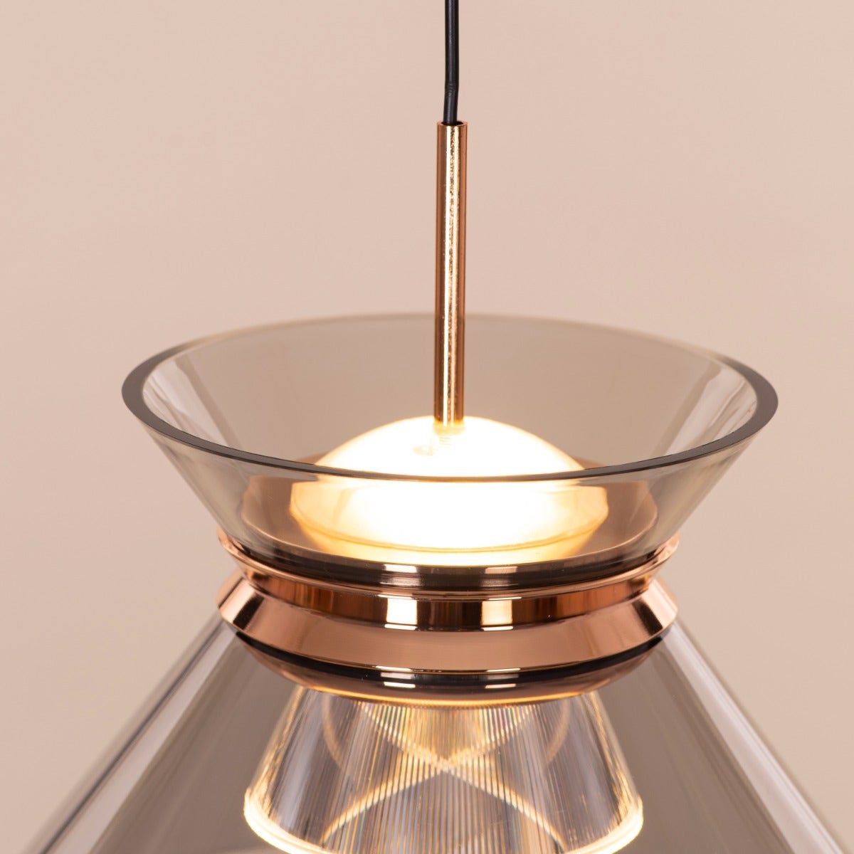 Persis- 7W Smokey Grey (3000K) LED Designer Series Pendant (DL01-10343)