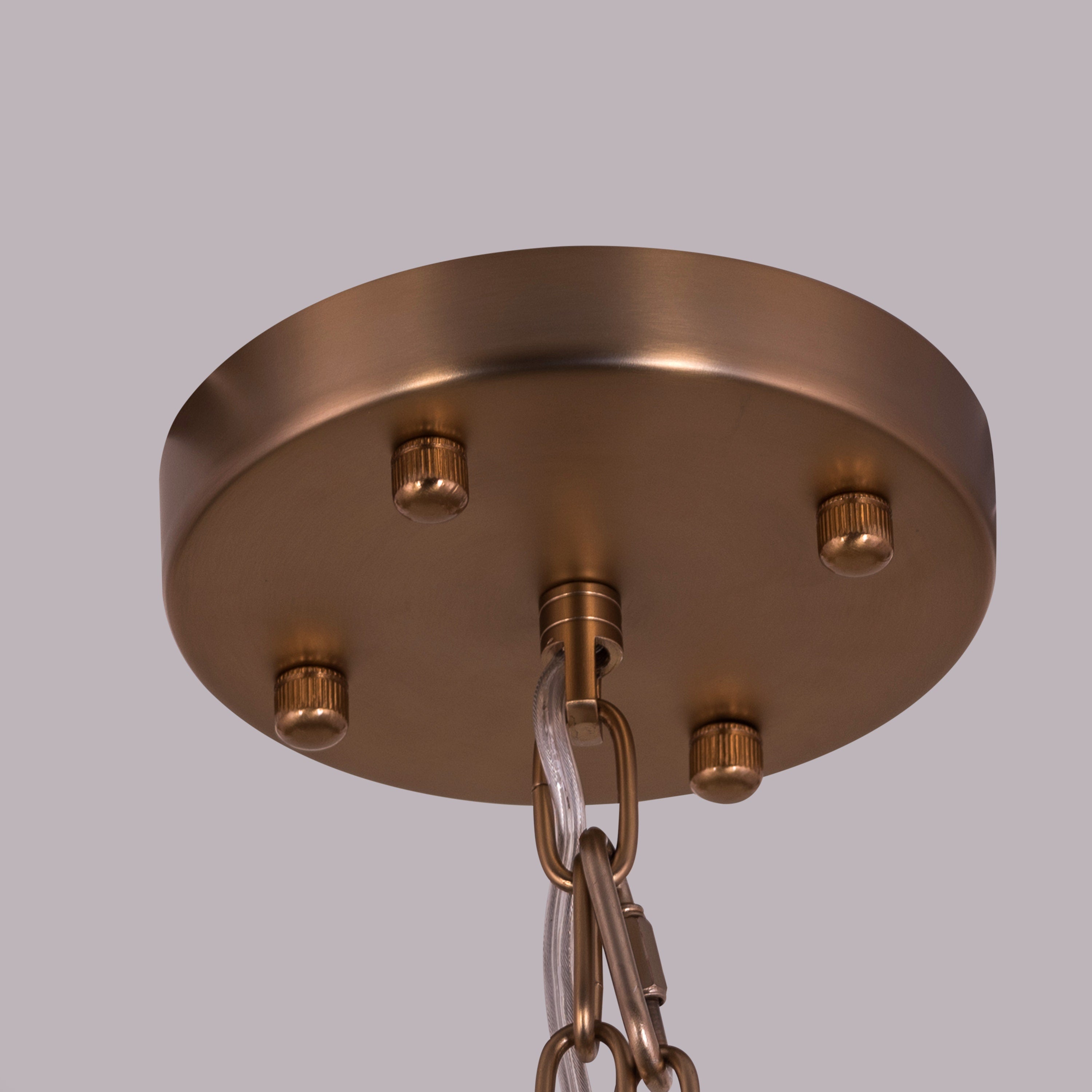 King's Gambit (Large, Gold) Crystal Chandelier