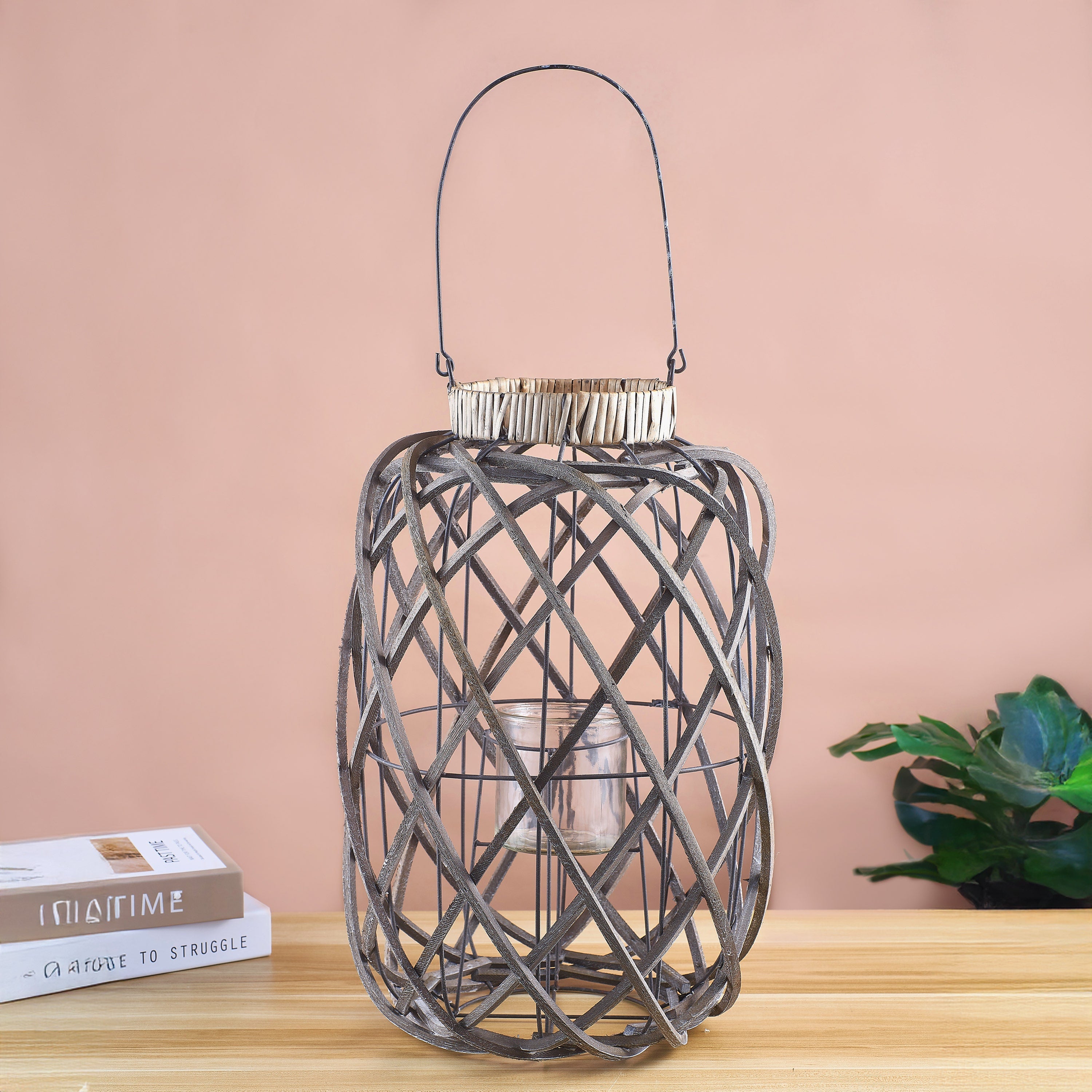 Light a Lamp (Medium, Brown) Wooden