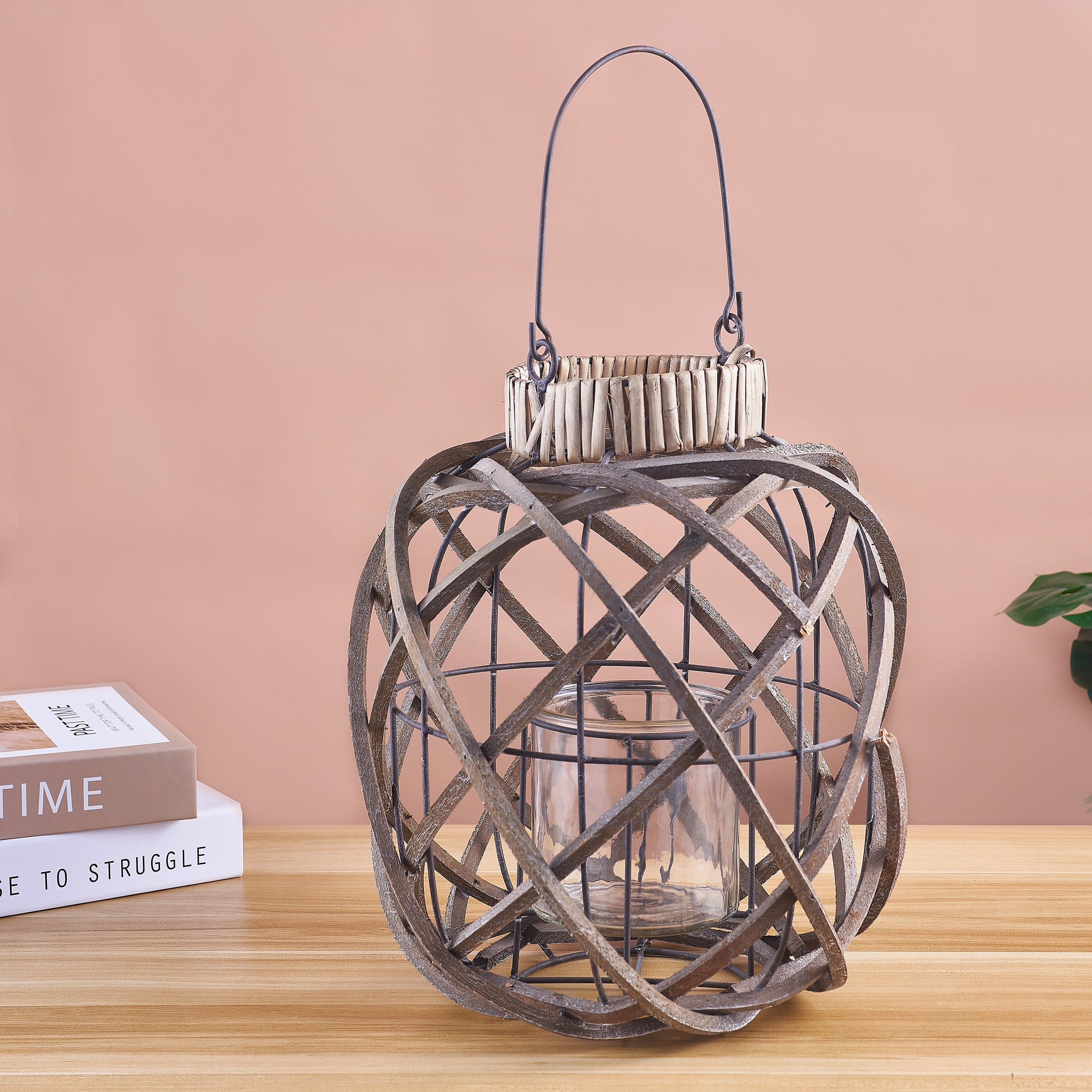 Light a Lamp (Small, Brown) Wooden