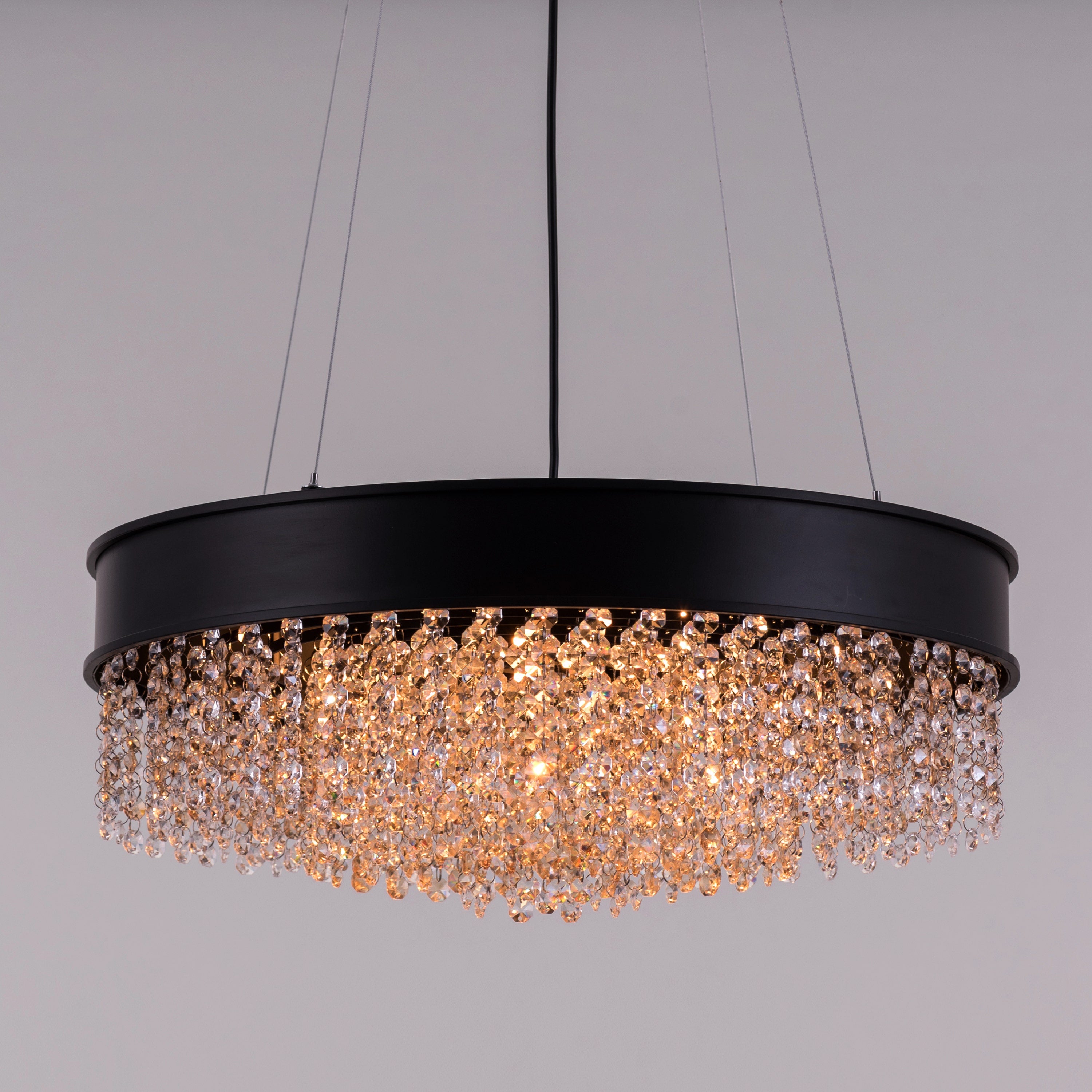 Black Tie (Large) Crystal Chandelier