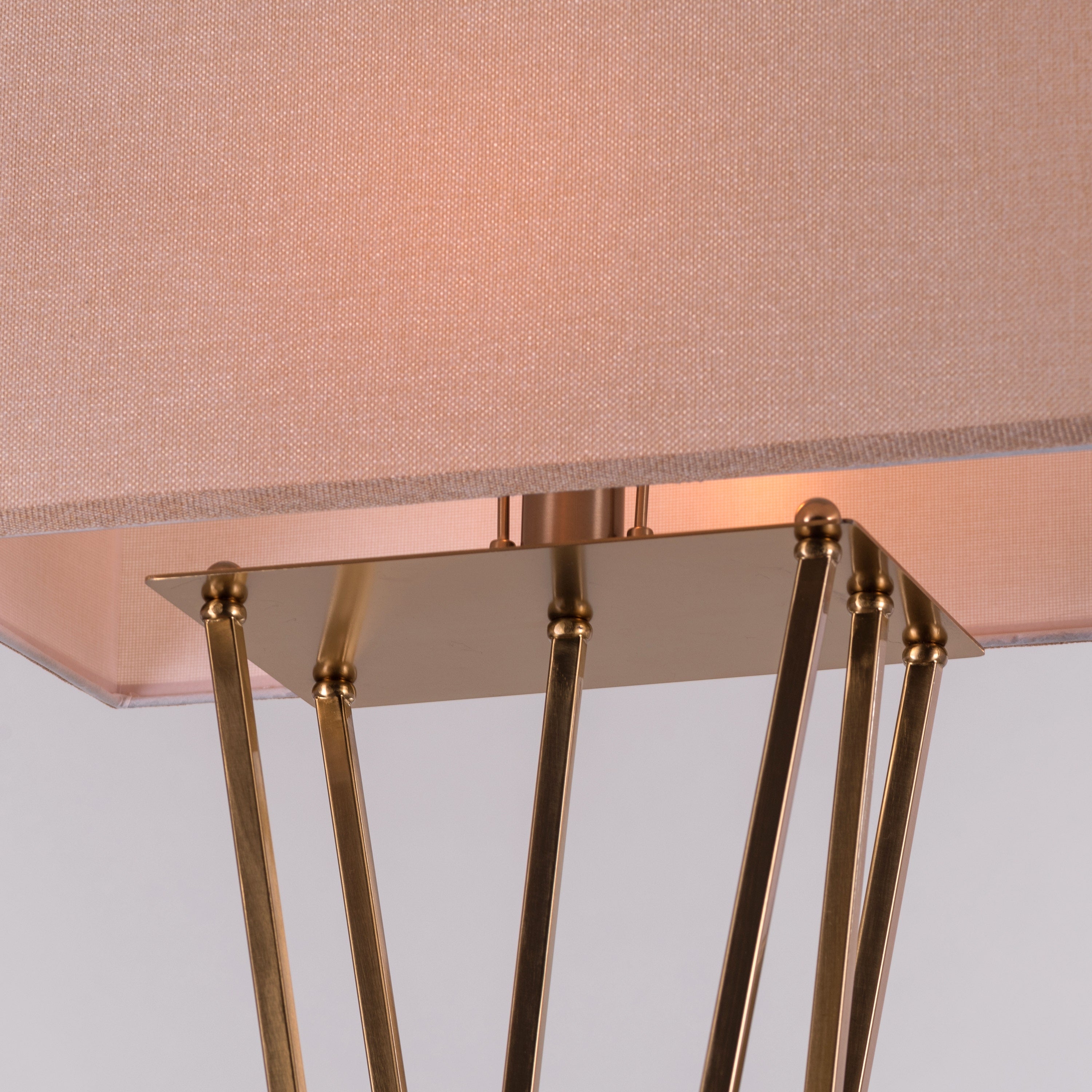 Cross Your Heart (Gold) Floor Lamp