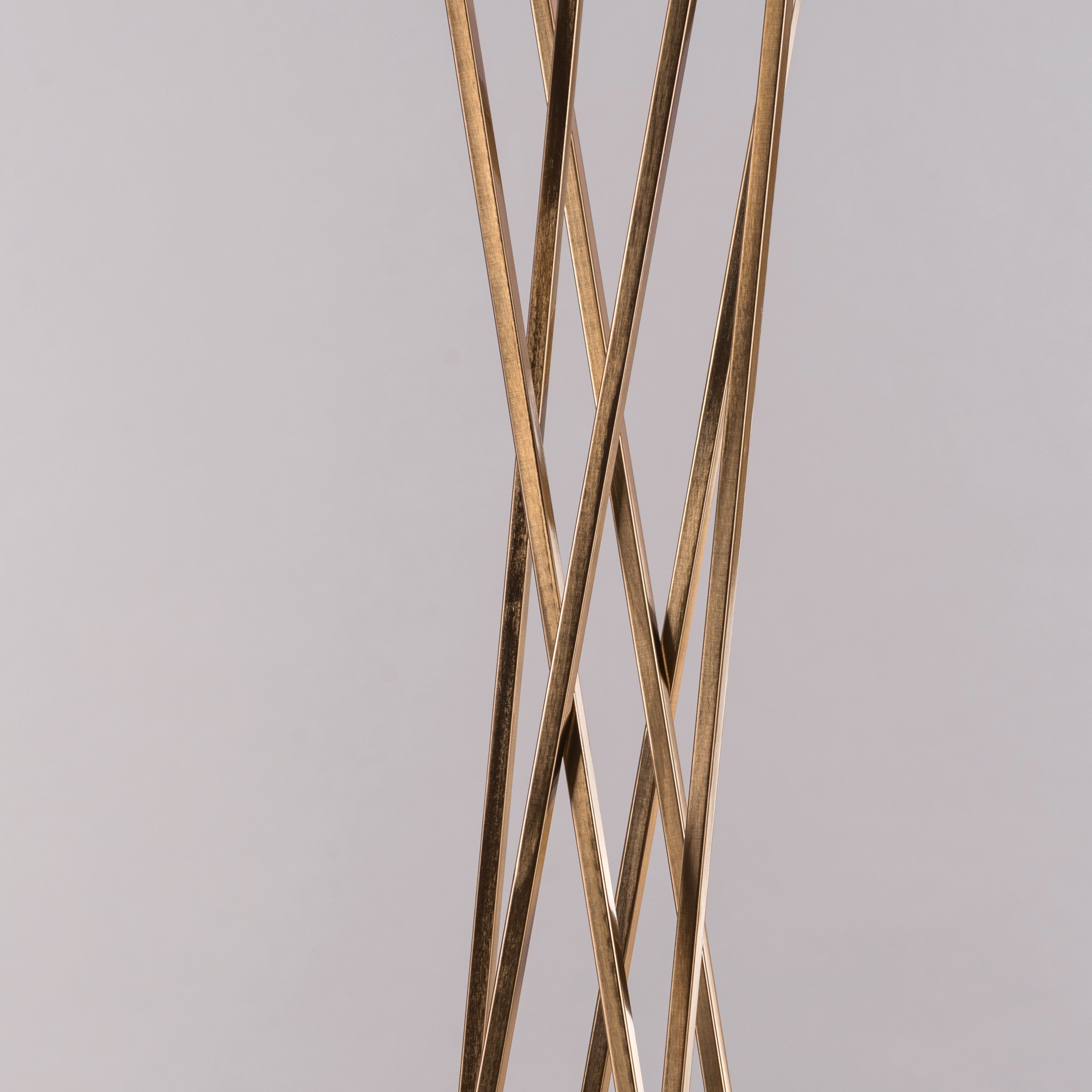 Cross Your Heart (Gold) Floor Lamp