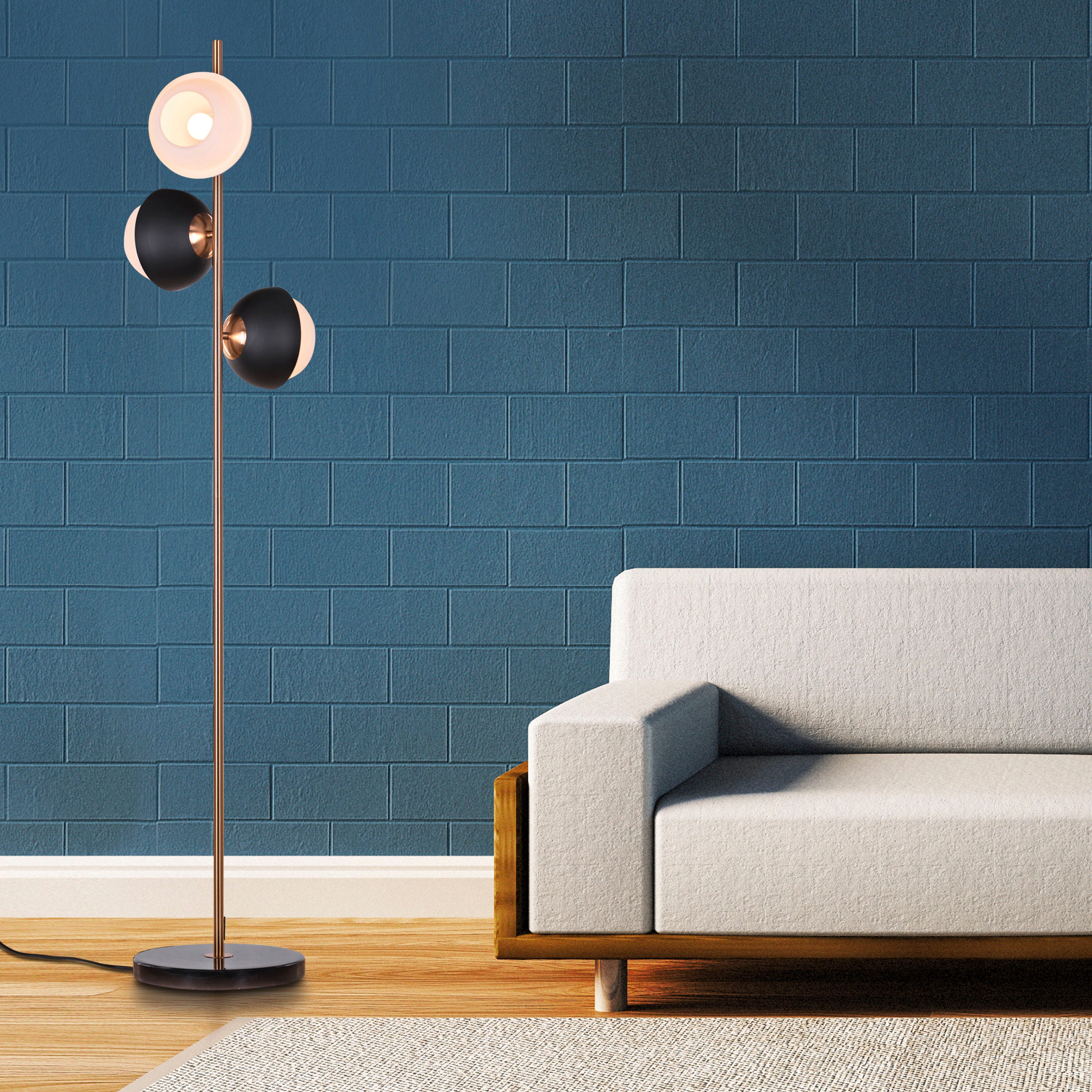 Addiction (Gold) Marble Floor Lamp