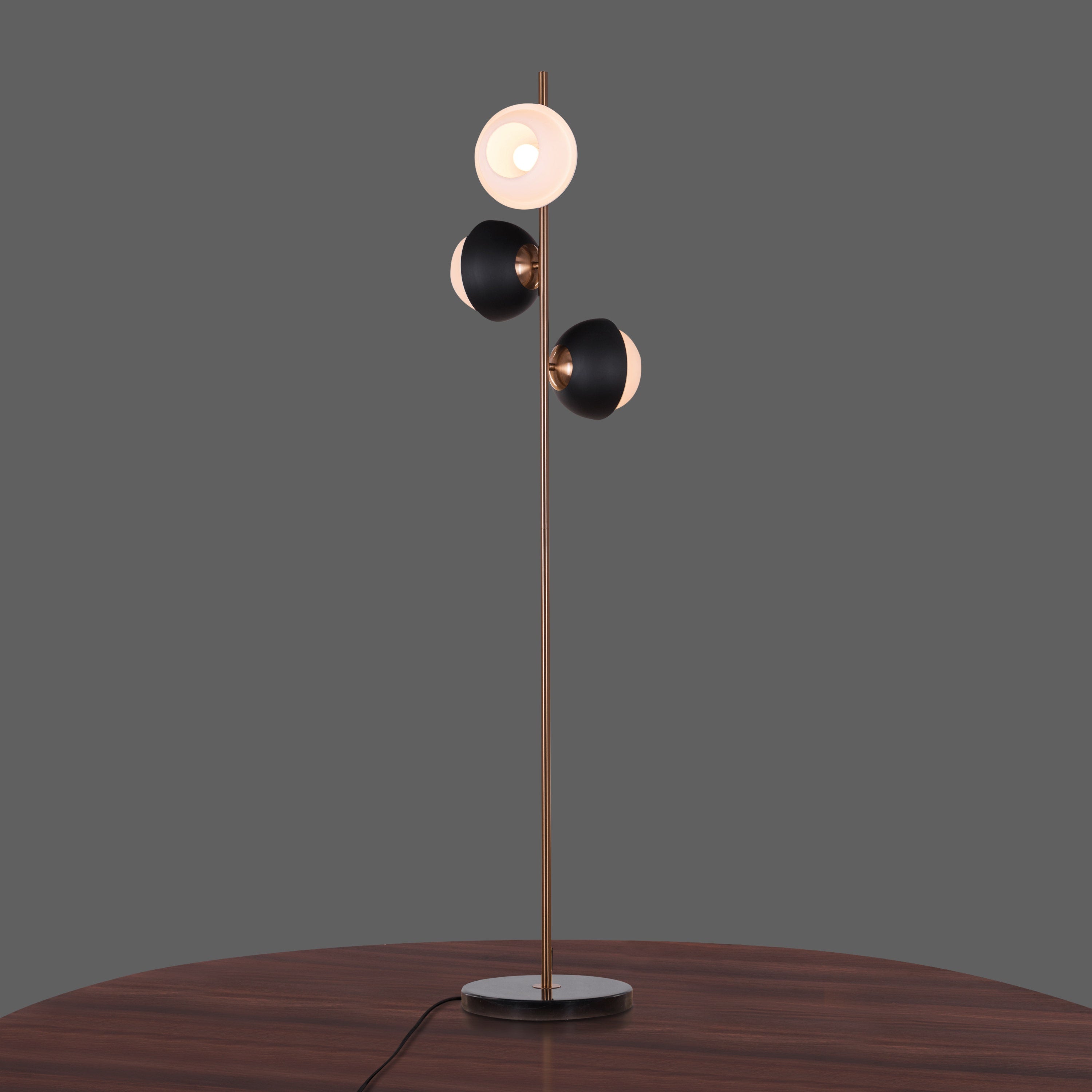 Addiction (Gold) Marble Floor Lamp