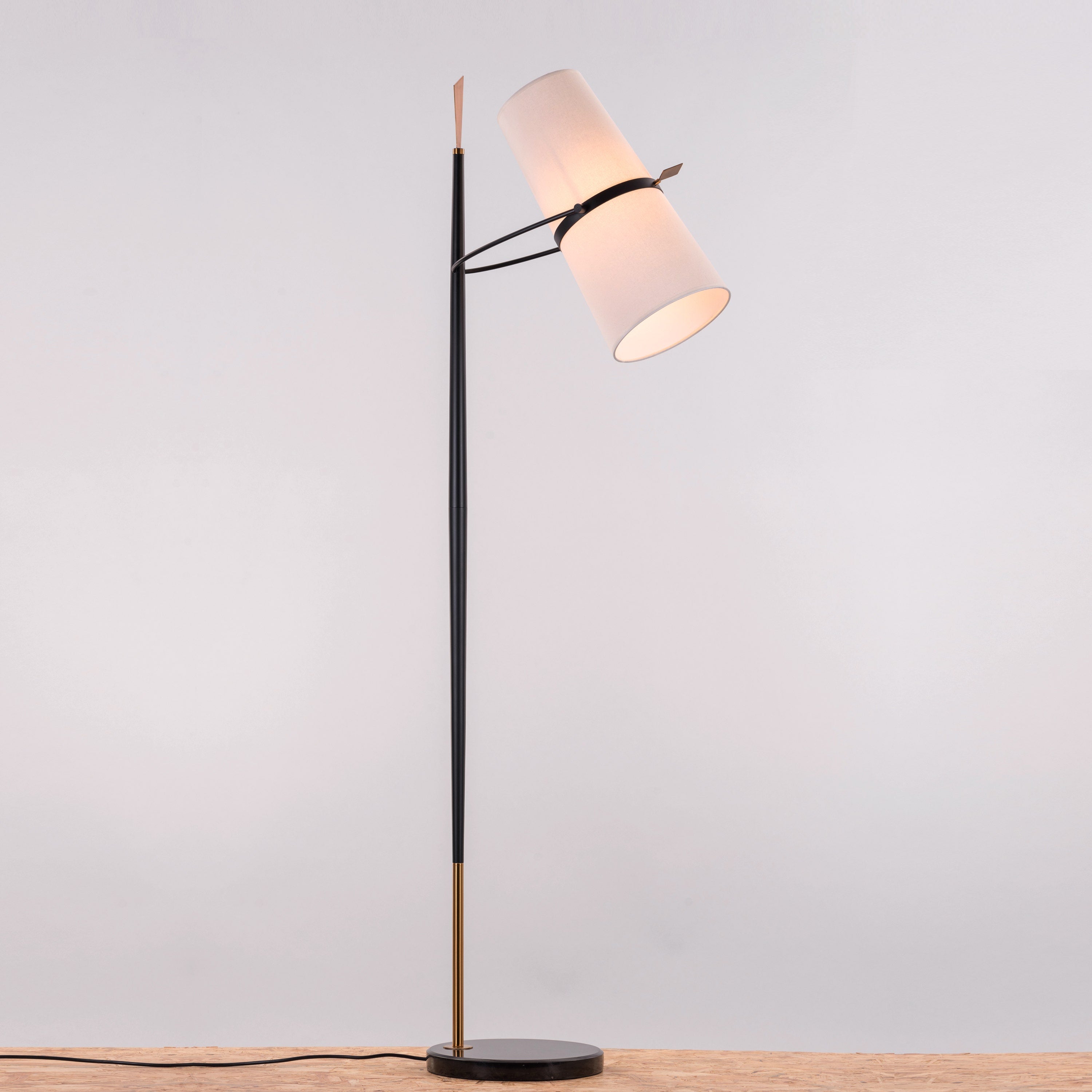 Farewell (Gold) Marble Floor Lamp