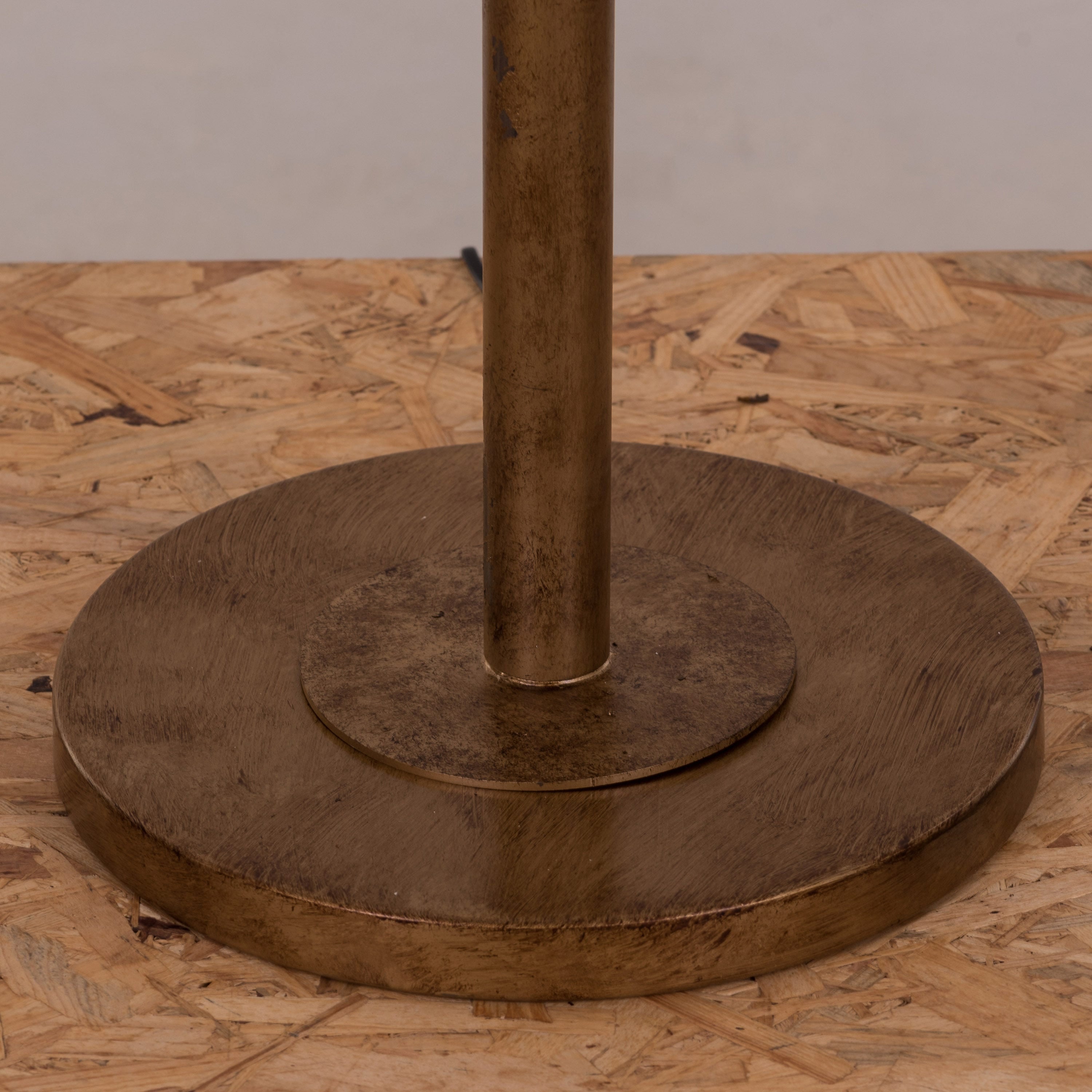 Moonlight Rendezvous (Antique Gold) Crystal Floor Lamp