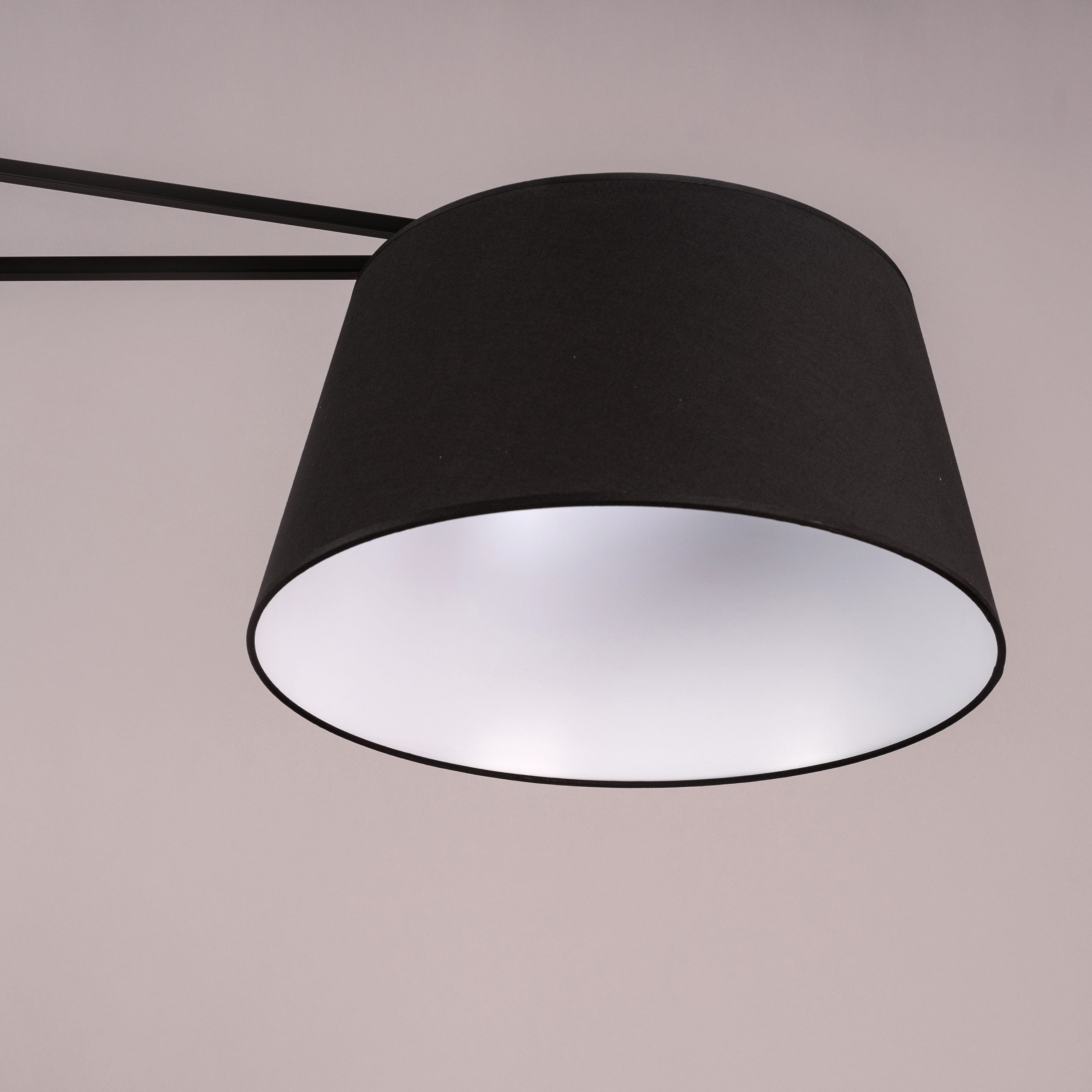 Uncovered (Black) Floor Lamp