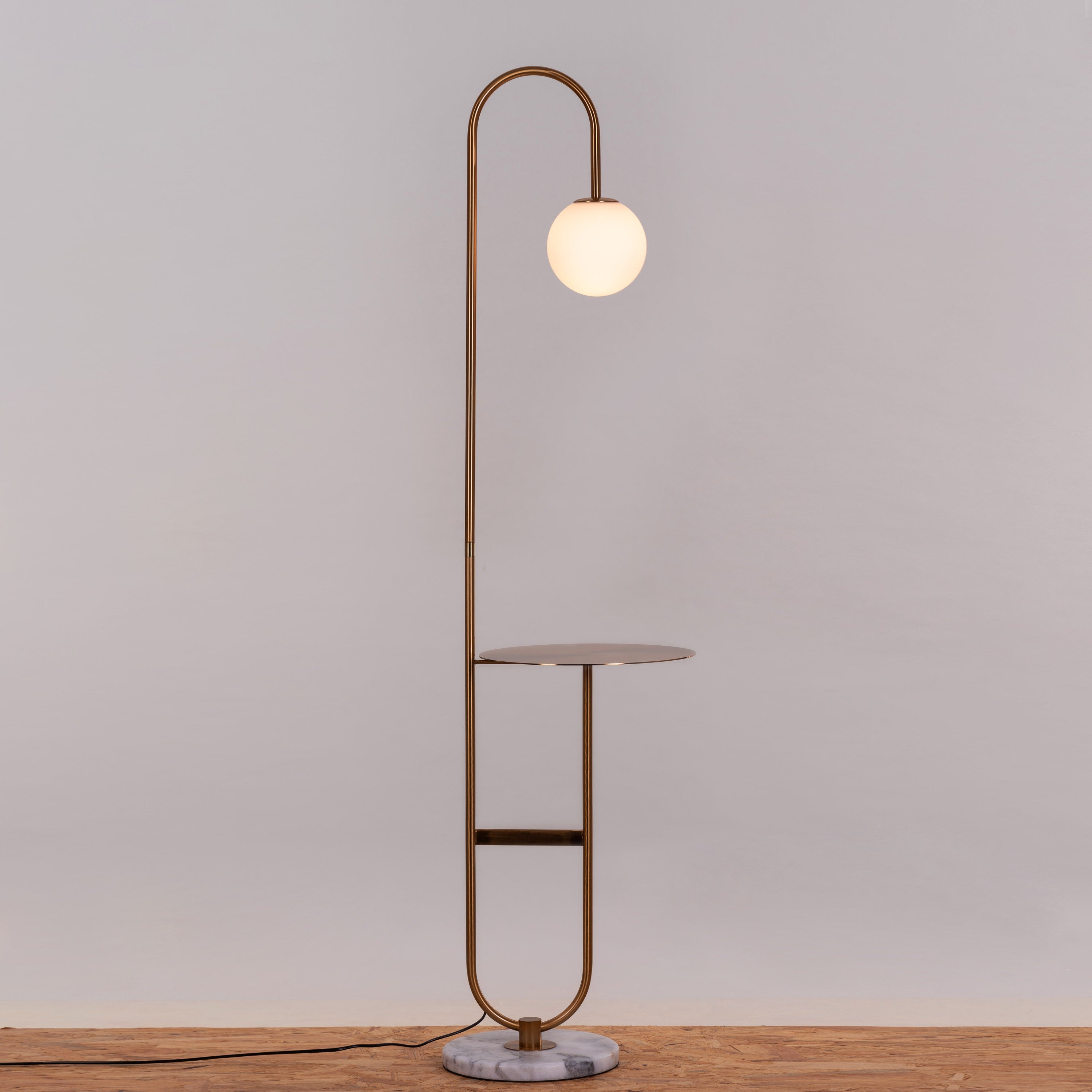 A Star Forever (Gold) Marble Floor Lamp