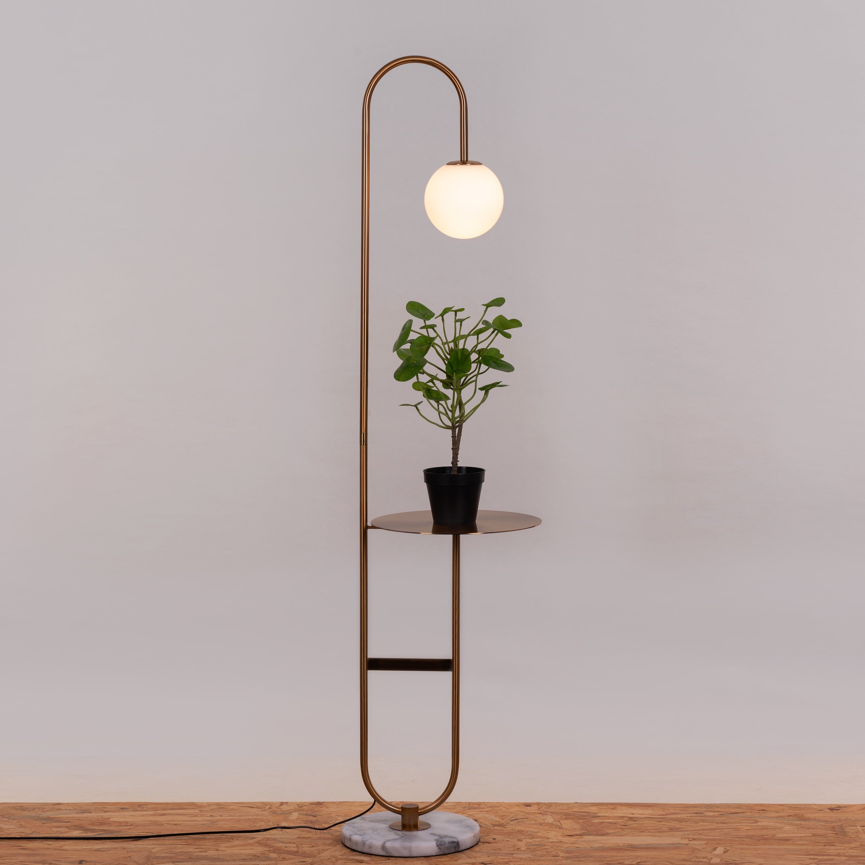 A Star Forever (Gold) Marble Floor Lamp