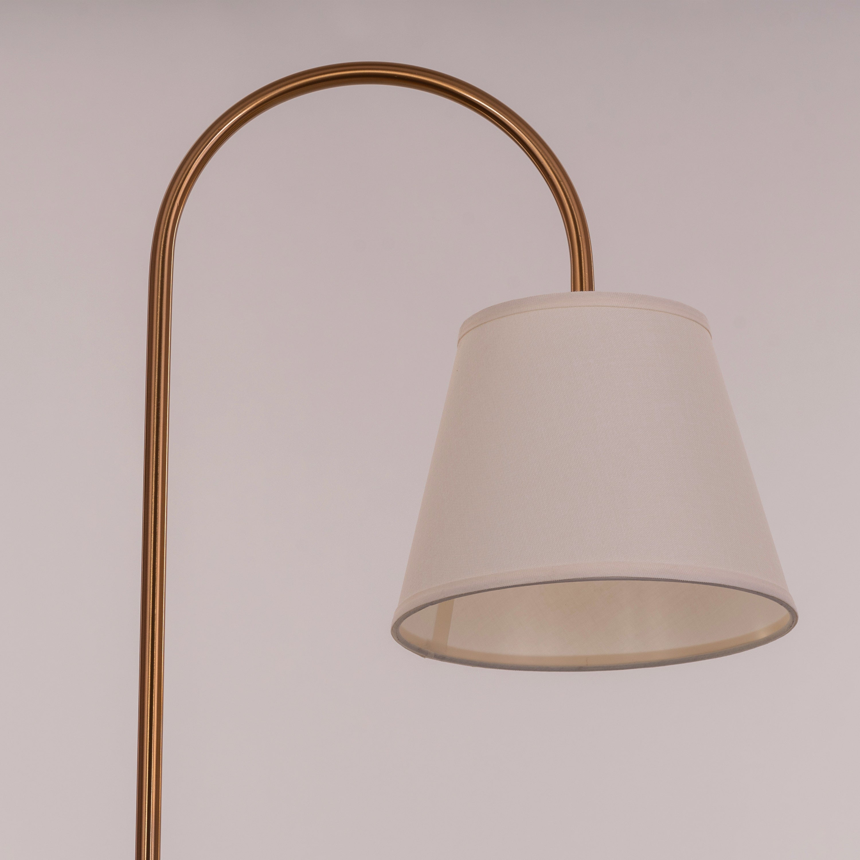 Face The Music (Gold, Black) Marble Floor Lamp