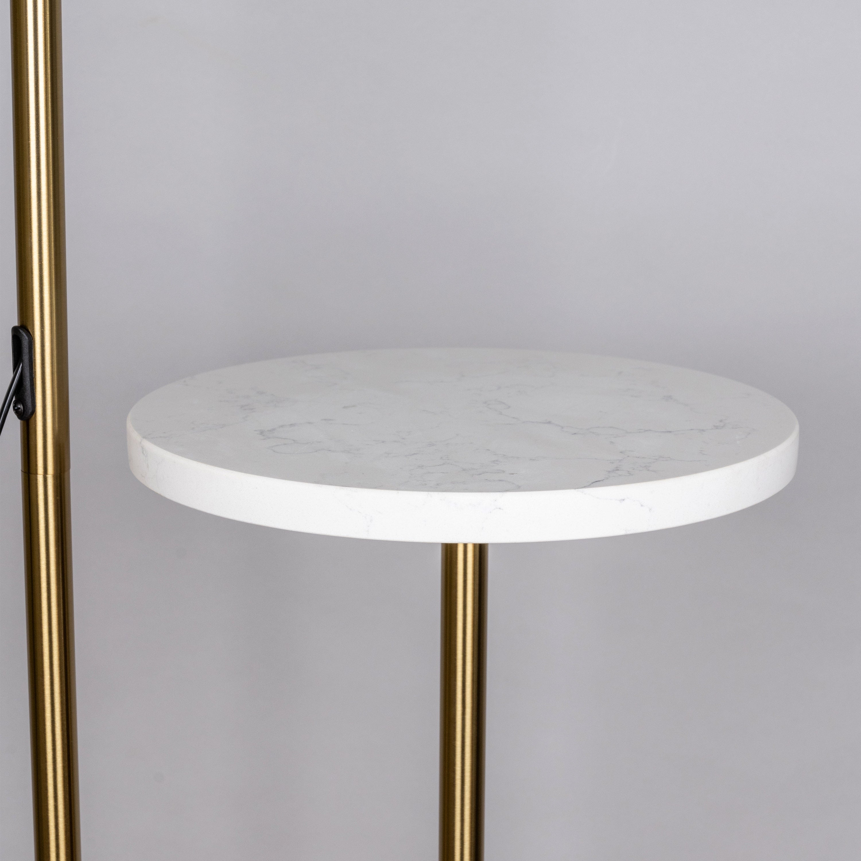 Take A Trip (Gold) Marble Floor Lamp