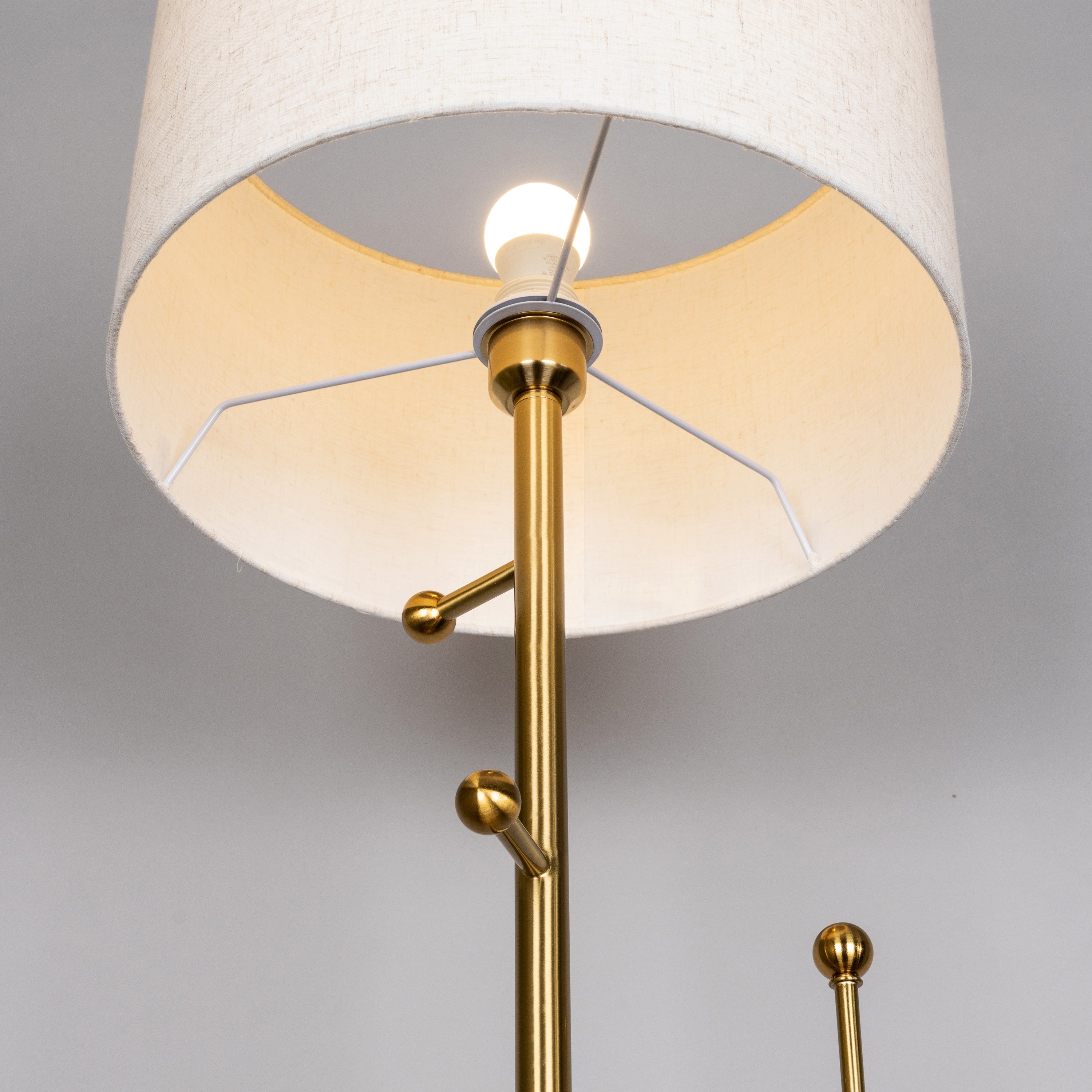 Discovered (Gold) Marble Floor Lamp