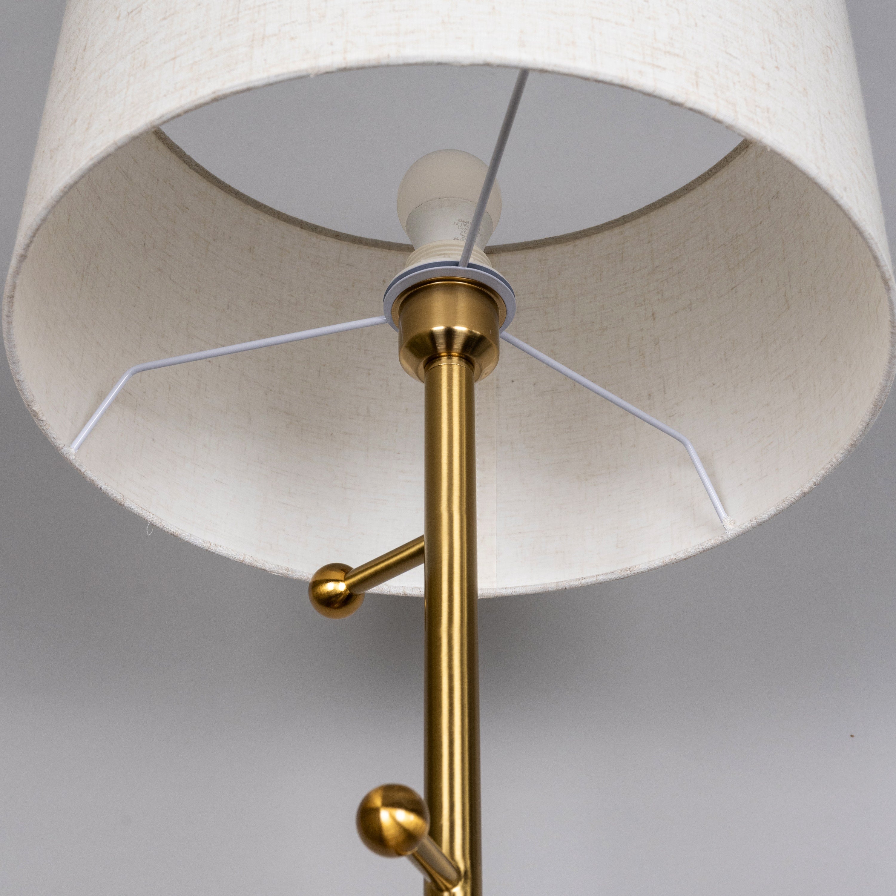 Discovered (Gold) Marble Floor Lamp