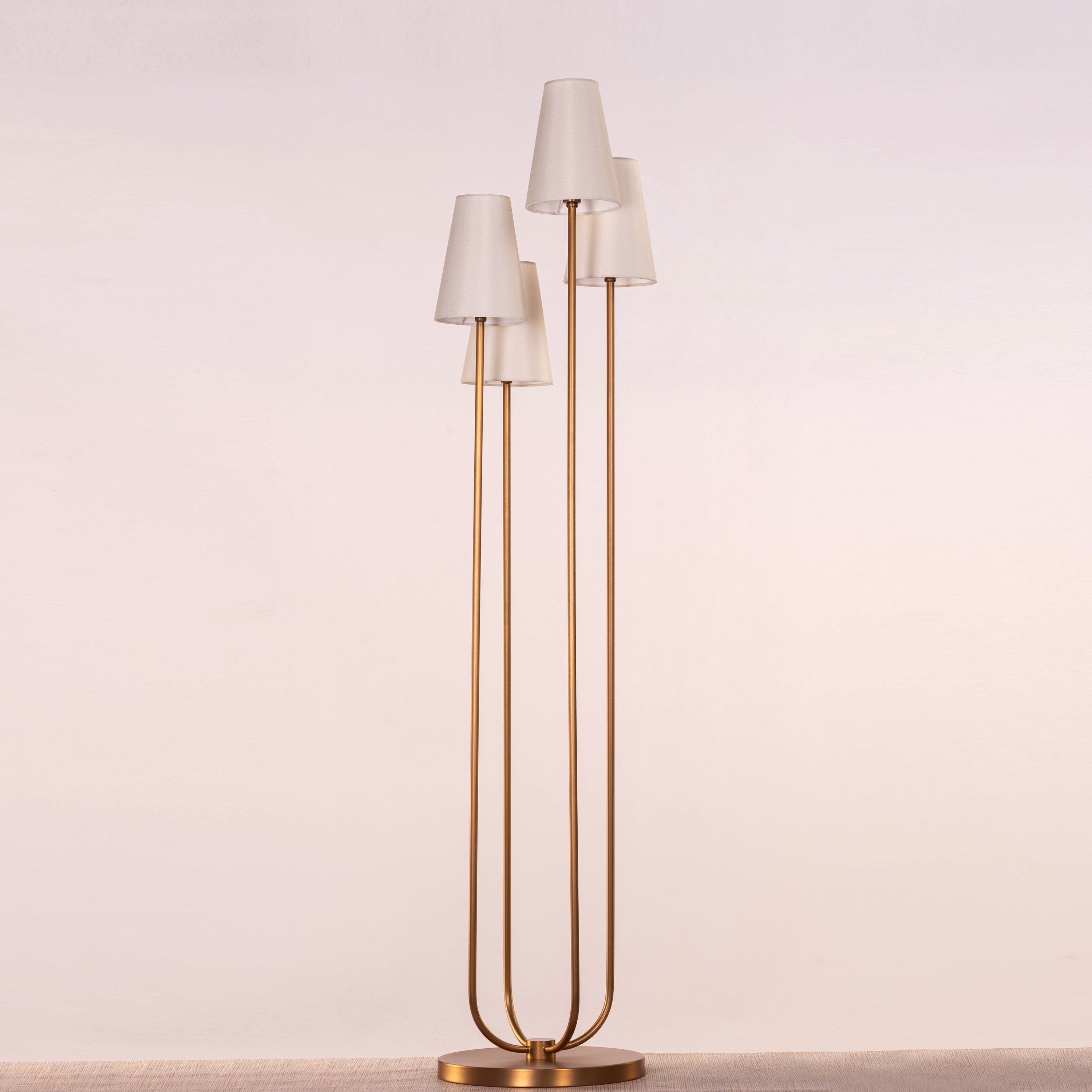 See The Unseen (Gold) Floor Lamp