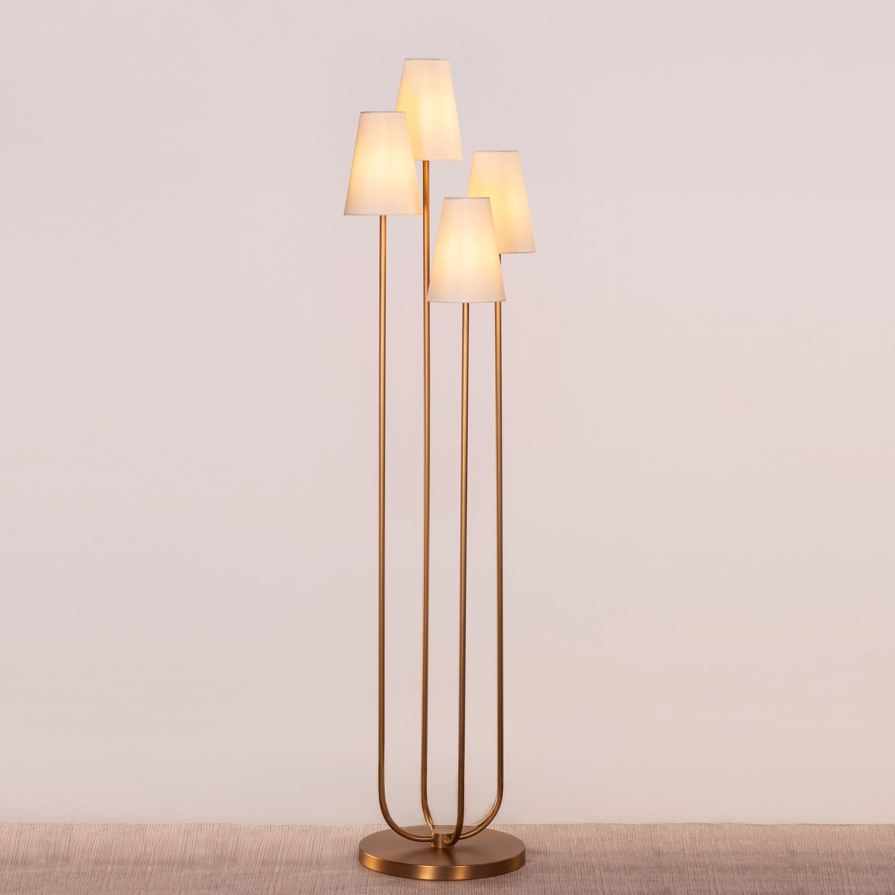 See The Unseen (Gold) Floor Lamp