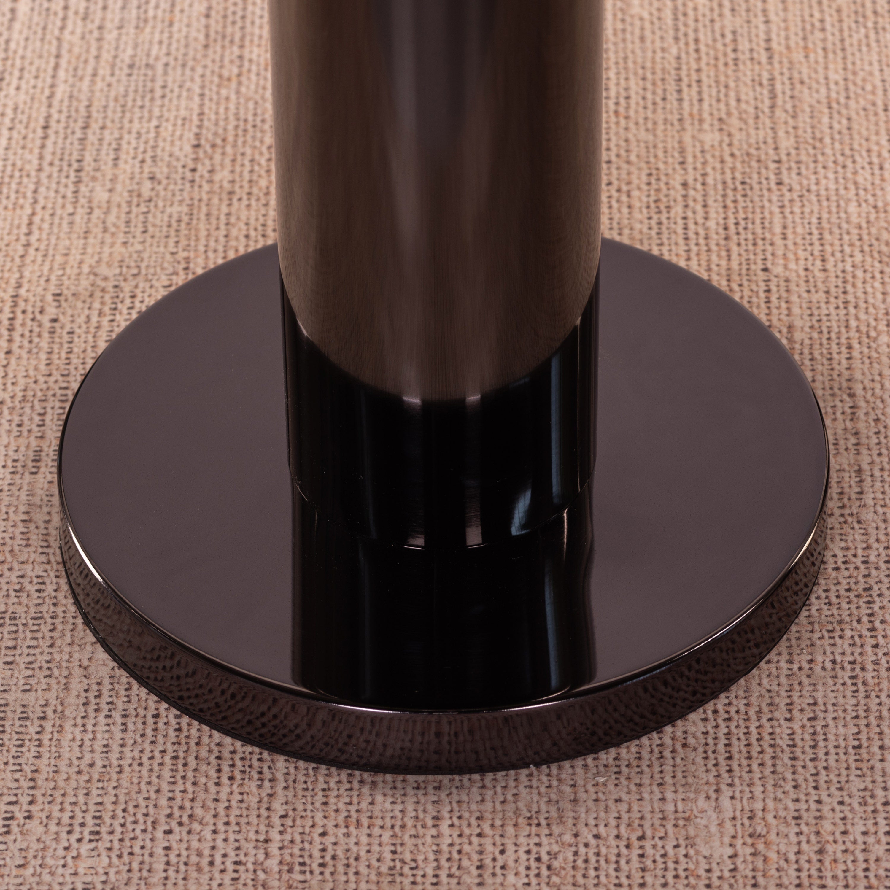 Velvet Morning (Black, Amber) Floor Lamp