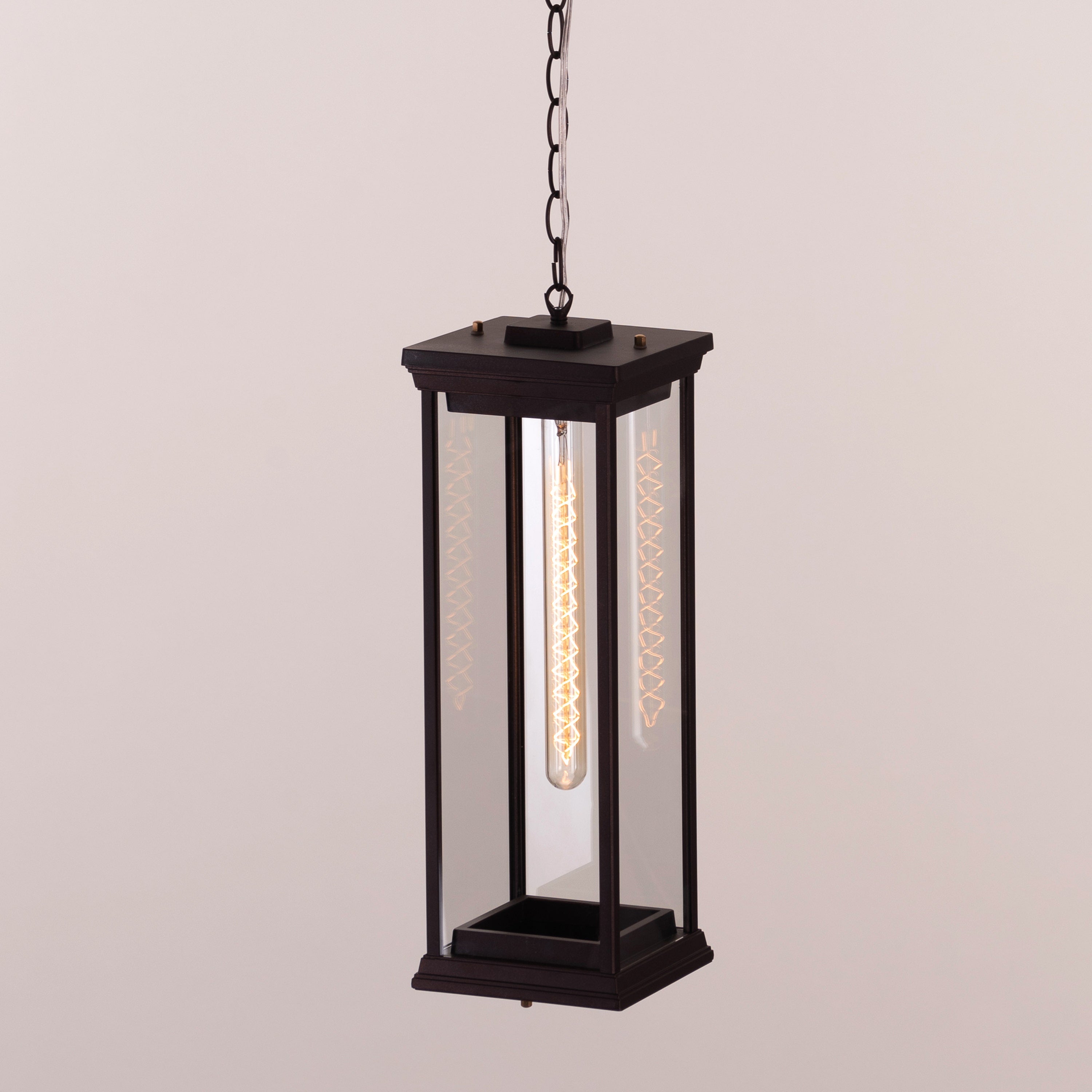 Love Letter (Black) Outdoor Pendant Light