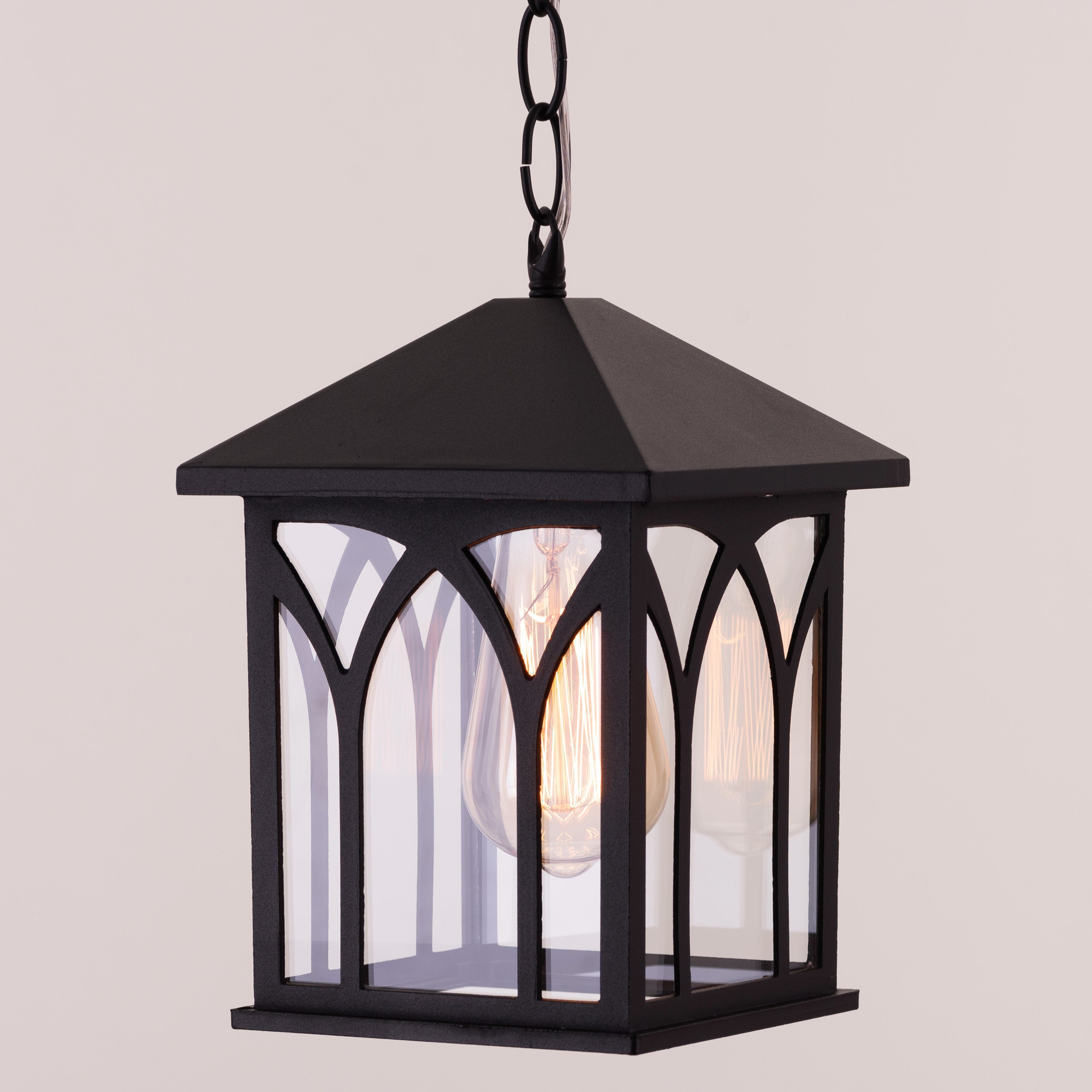 Dance More (Black) Outdoor Pendant Light